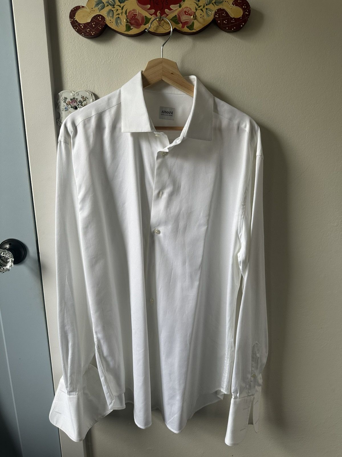 Armani Collezioni Armani Button Up Size US L / EU 52-54 / 3 - 1 Thumbnail