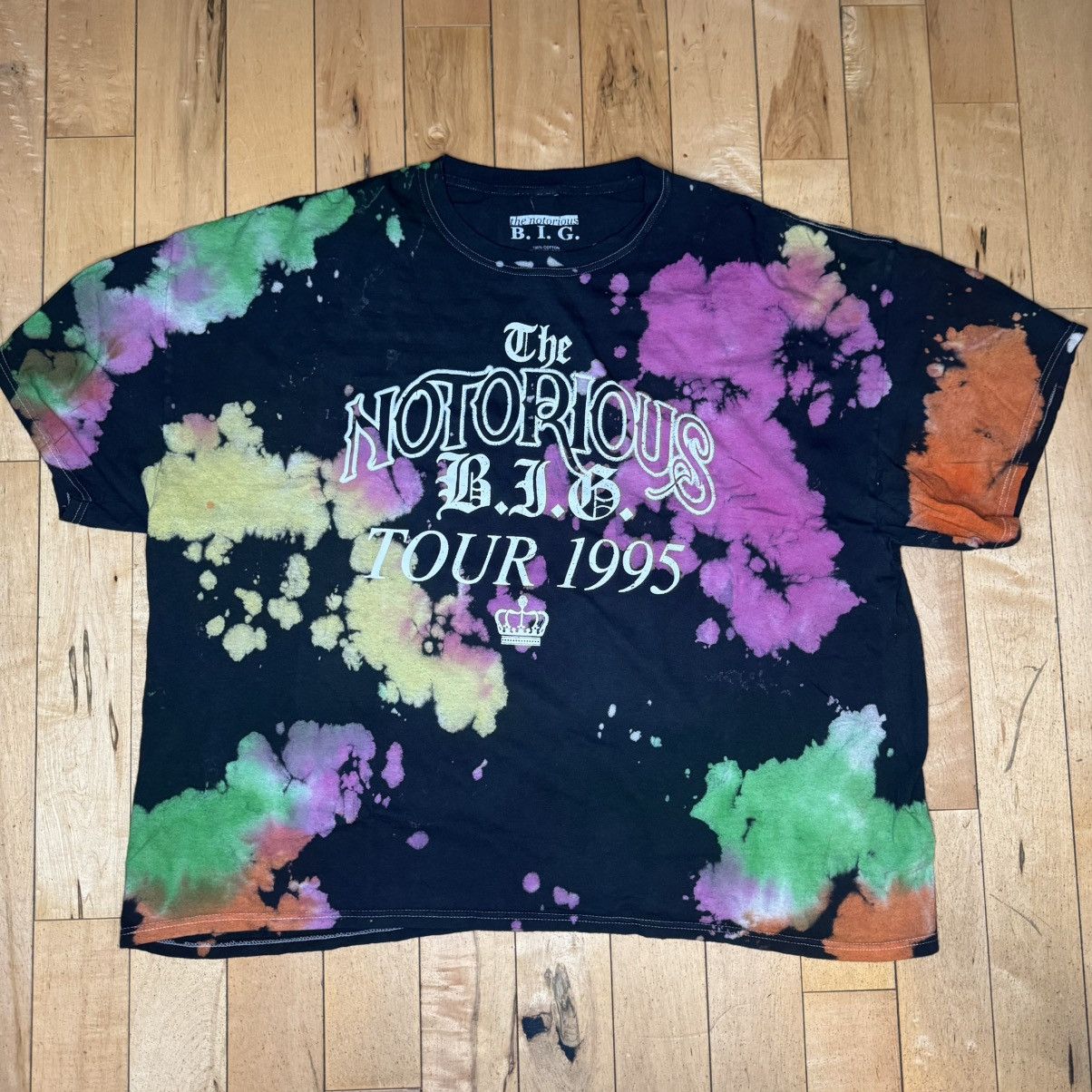 Other The Notori0us B.I.G Tour Biggie Smalls 1995 Tie Dye T-Shirt Size US XXL / EU 58 / 5 - 1 Thumbnail
