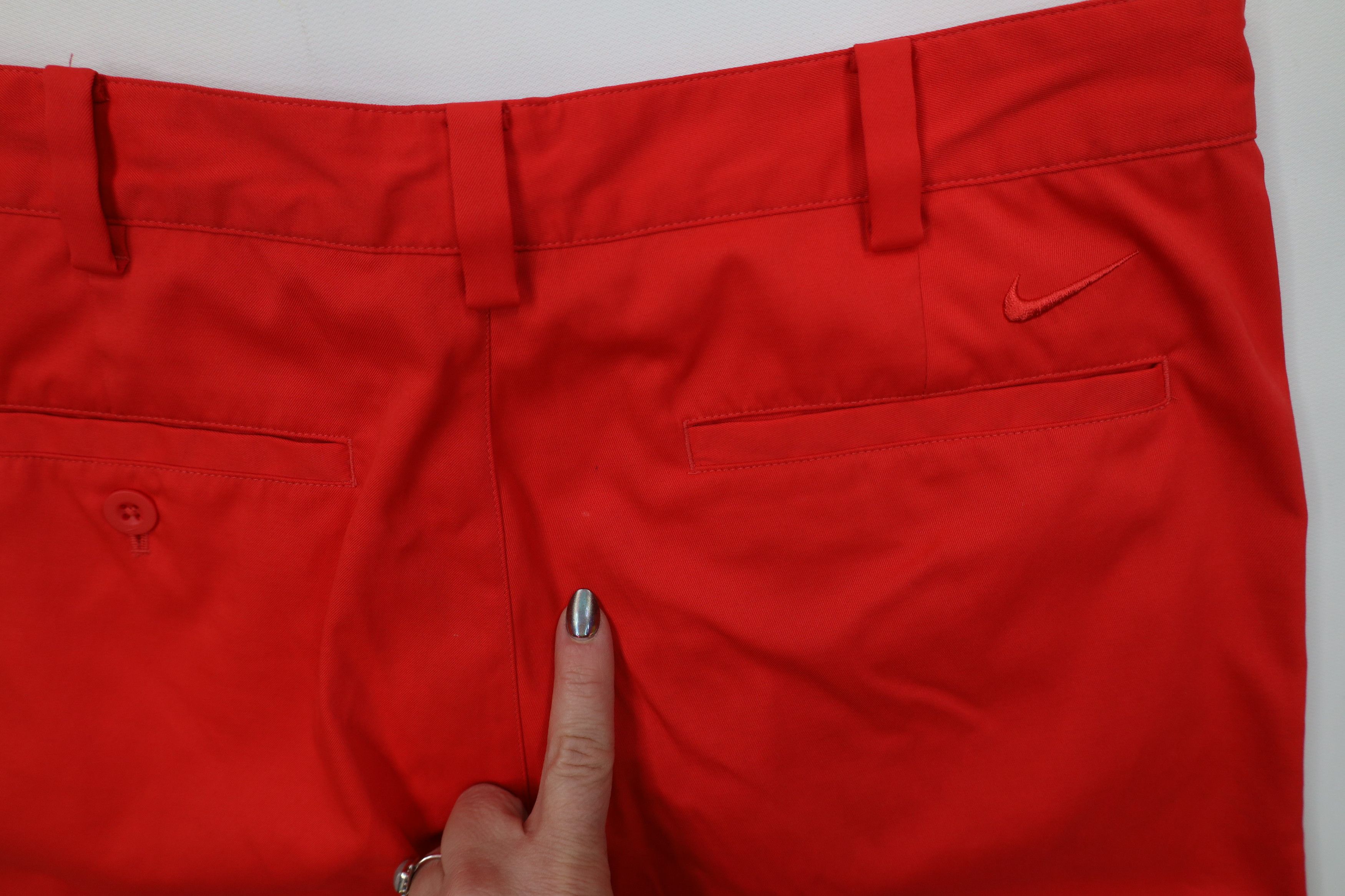 Nike Nike Golf Travis Scott Mini Swoosh Golfing Chino Shorts Red Size US 30 / EU 46 - 15 Thumbnail