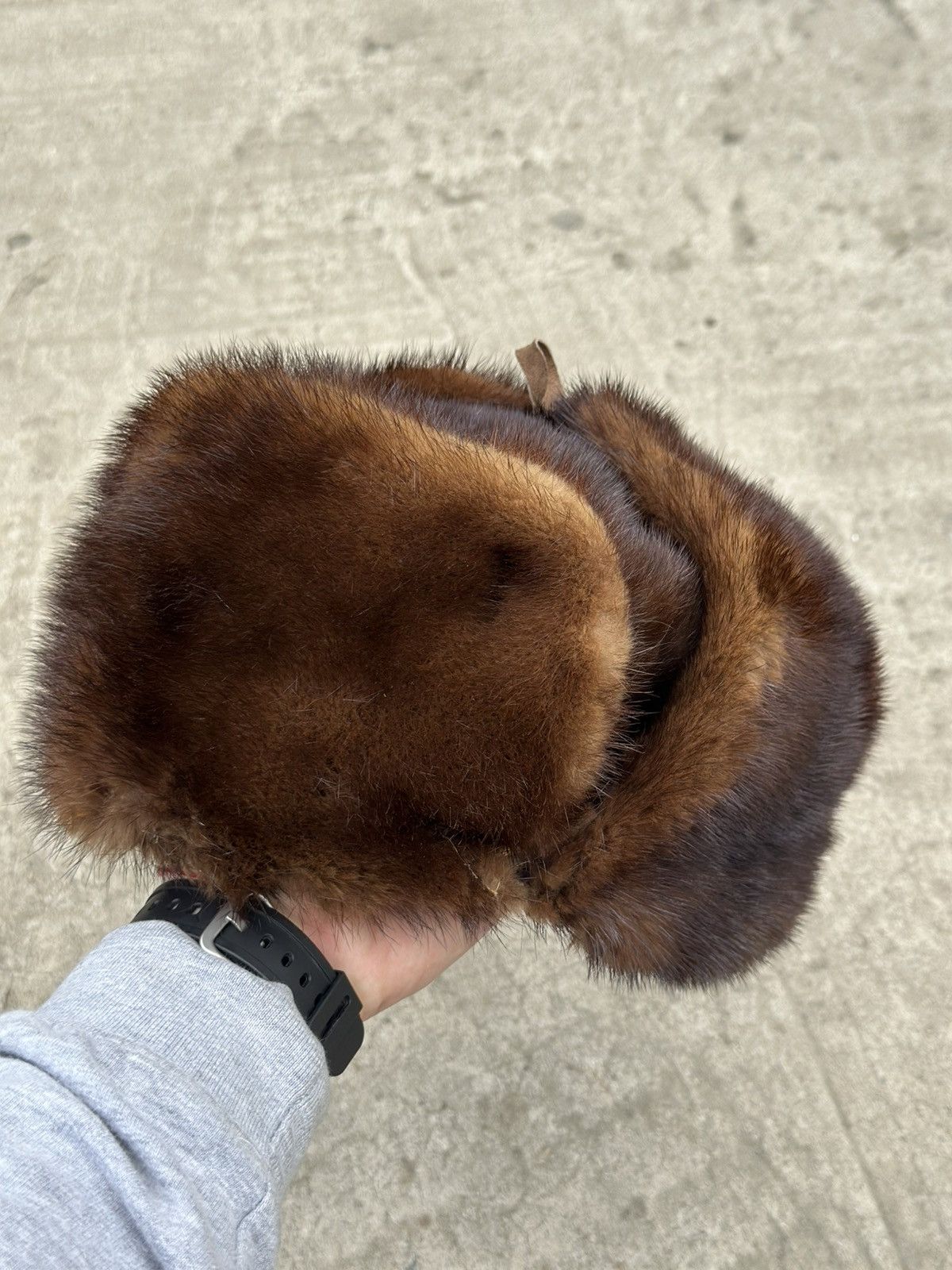 Other Vintage Japanese Style USSR Hat Shapka Ushanka Fur Cap Size ONE SIZE - 11 Thumbnail