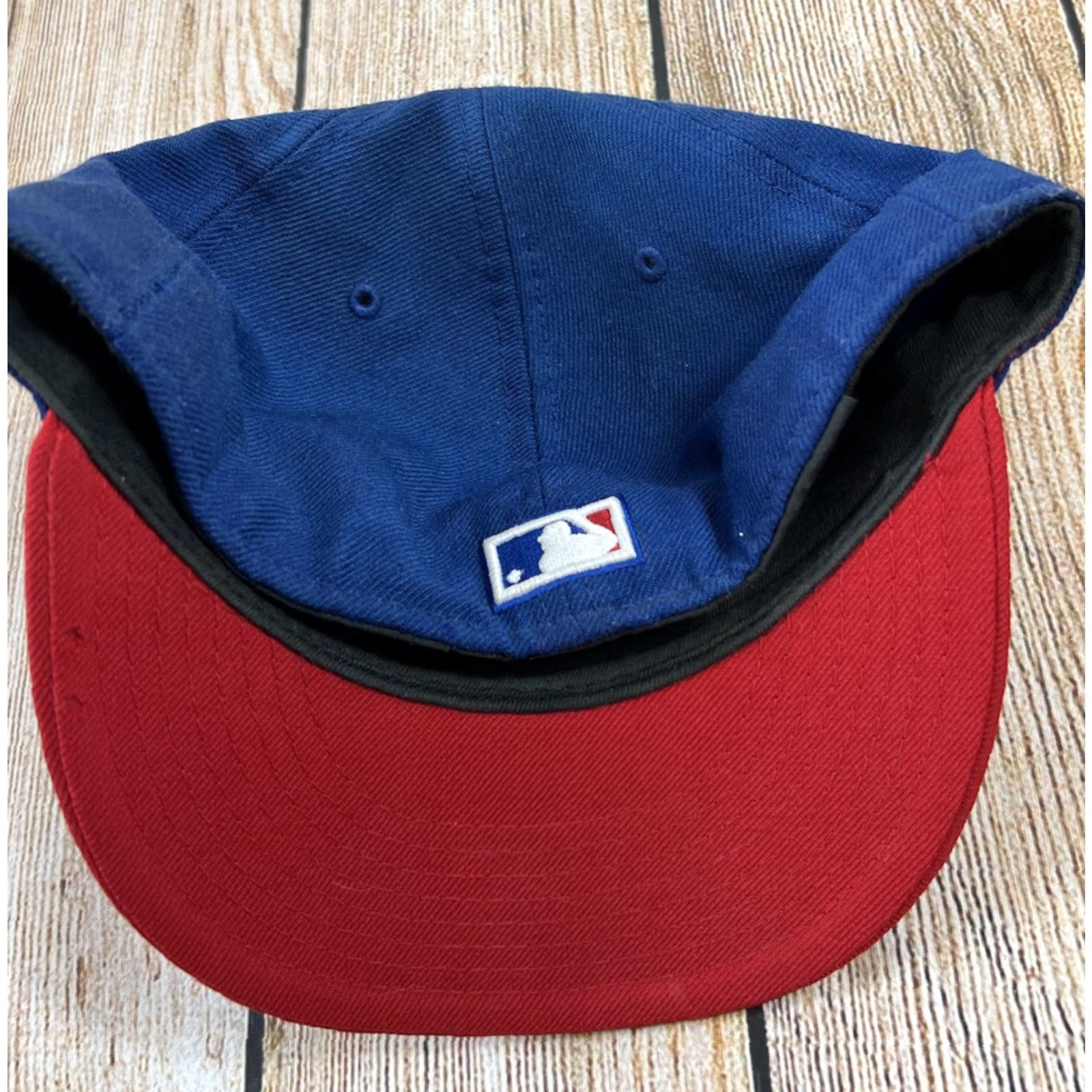 New Era New Era Chicago Cubs Cooperstown 59FIFTY Fitted Hat Cap Blue Size 7 1/2 Men Wool 100% Vintage No Guys Size ONE SIZE - 6 Thumbnail