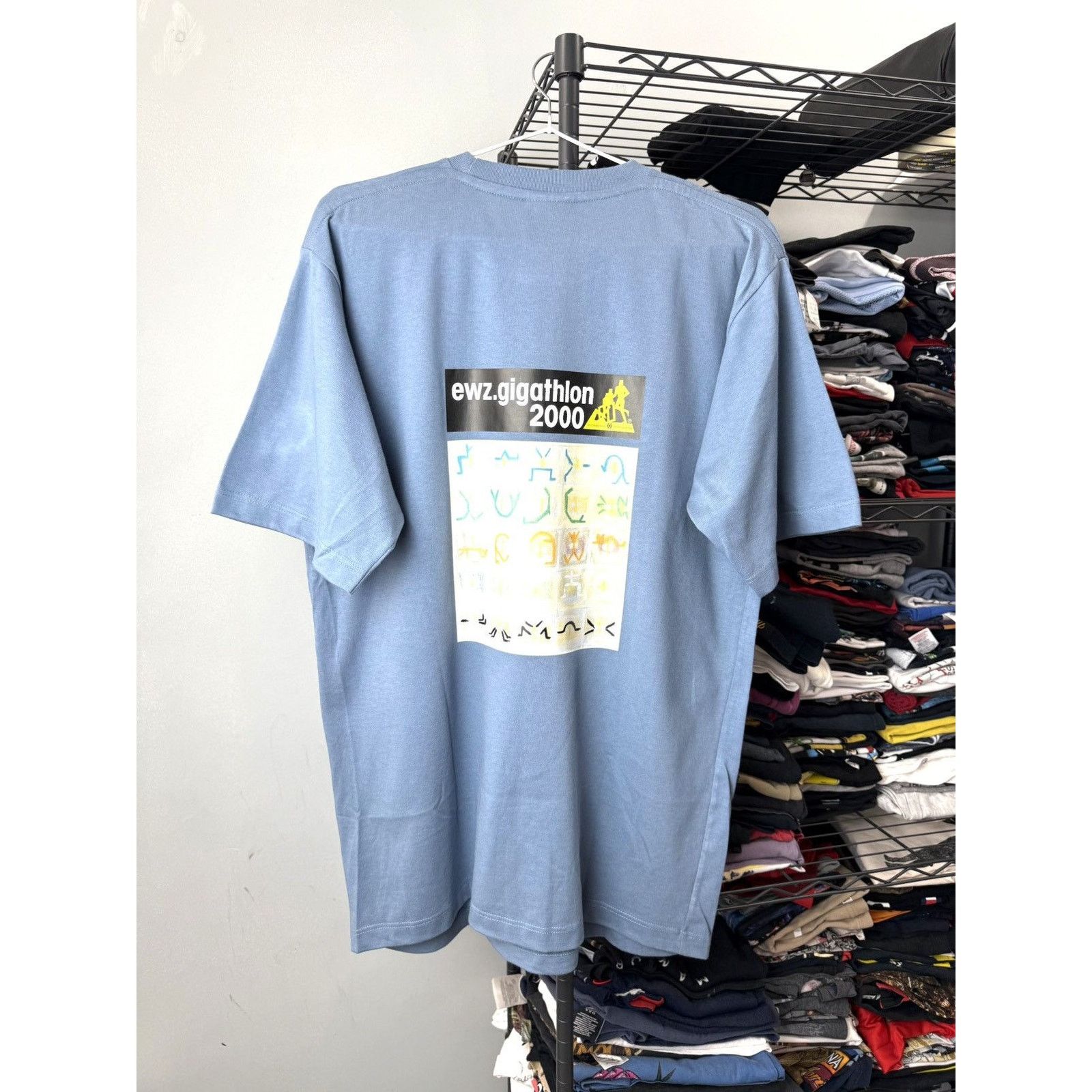 Nike 00’s Vintage Nike Marathon T Shirt Y2K Size US M / EU 48-50 / 2 - 1 Thumbnail