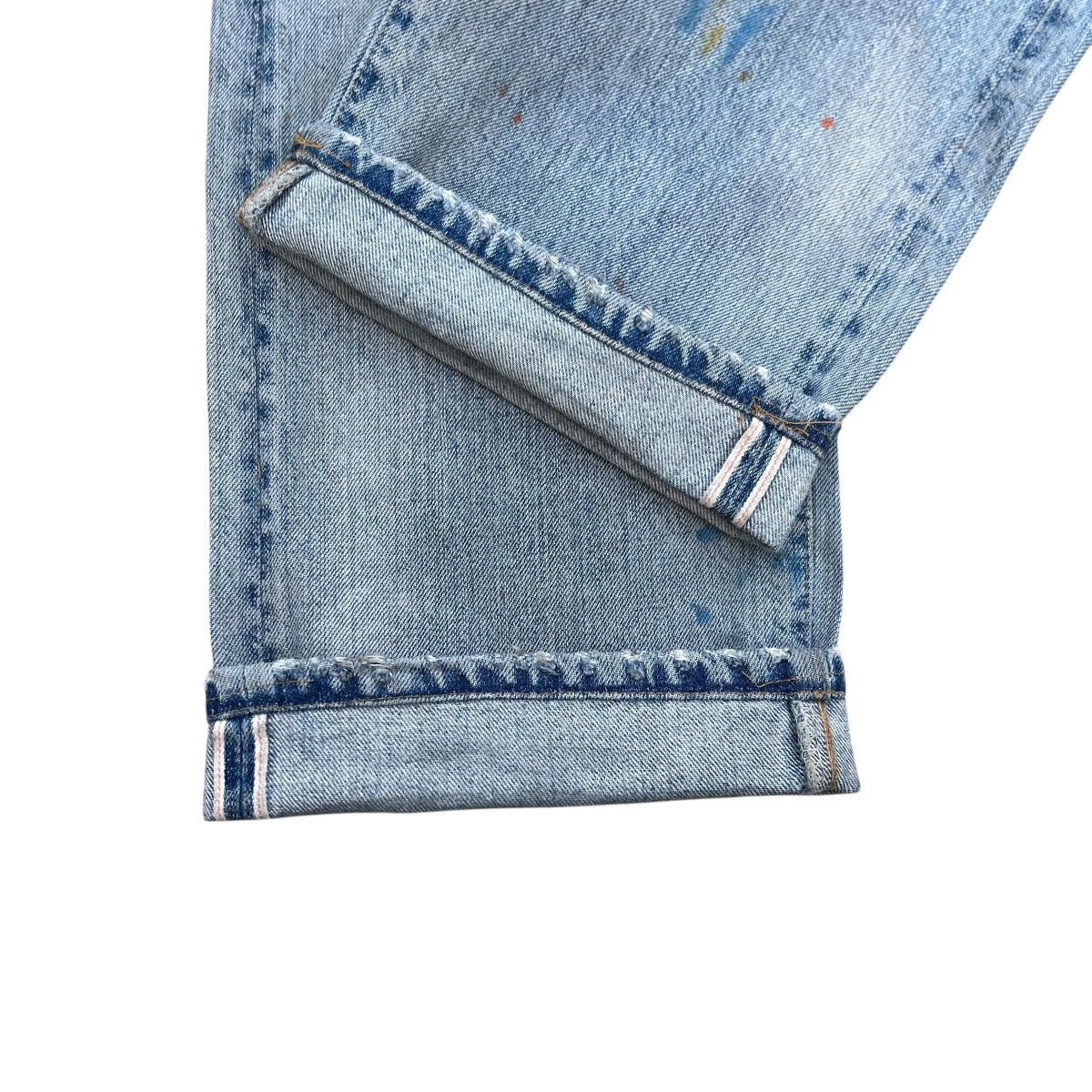 Levi's Vintage Clothing Vtg Levi’s big E 505 Patch Work Selvedge Denim Size US 32 / EU 48 - 6 Thumbnail