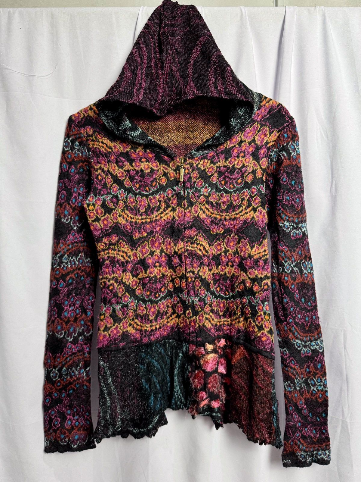 Beauty Beast Japanese Style Louise Della Zipper Hoodie Knit Archive style Size US S / EU 44-46 / 1 - 1 Thumbnail