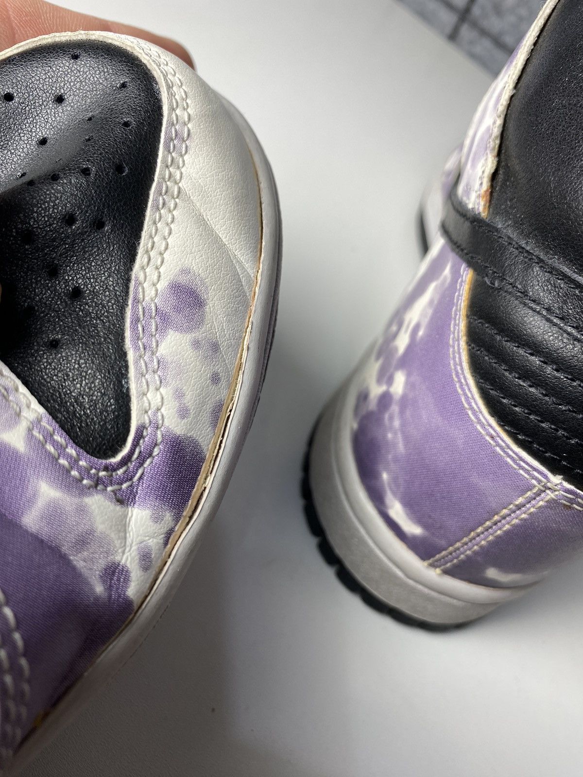 Vintage Nike Dunk High Splatter 2009 Hi Top Sneakers Size 8.5 Size US 8.5 / IT 38.5 - 12 Thumbnail