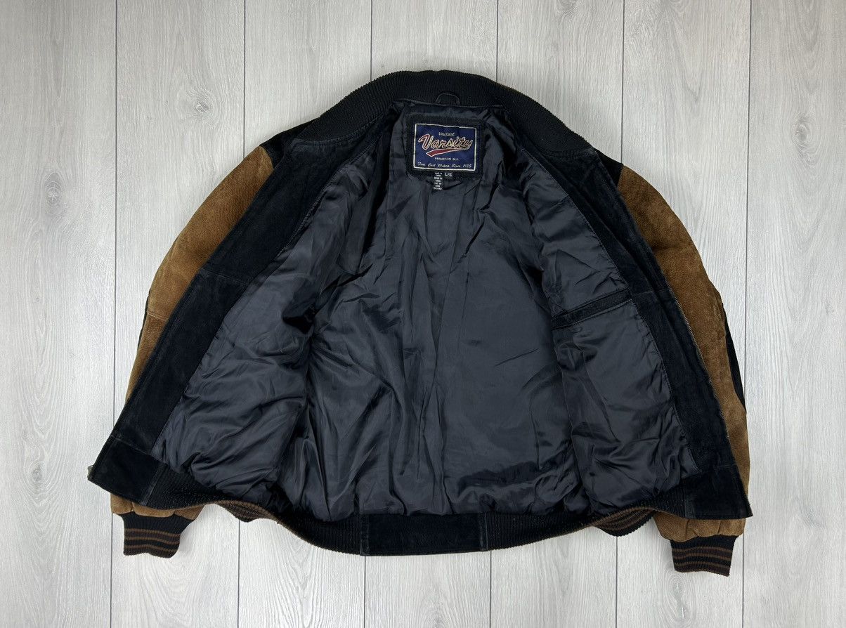 Vintage Vintage Varsity American Leather Bomber Jacket size L Size US L / EU 52-54 / 3 - 4 Thumbnail