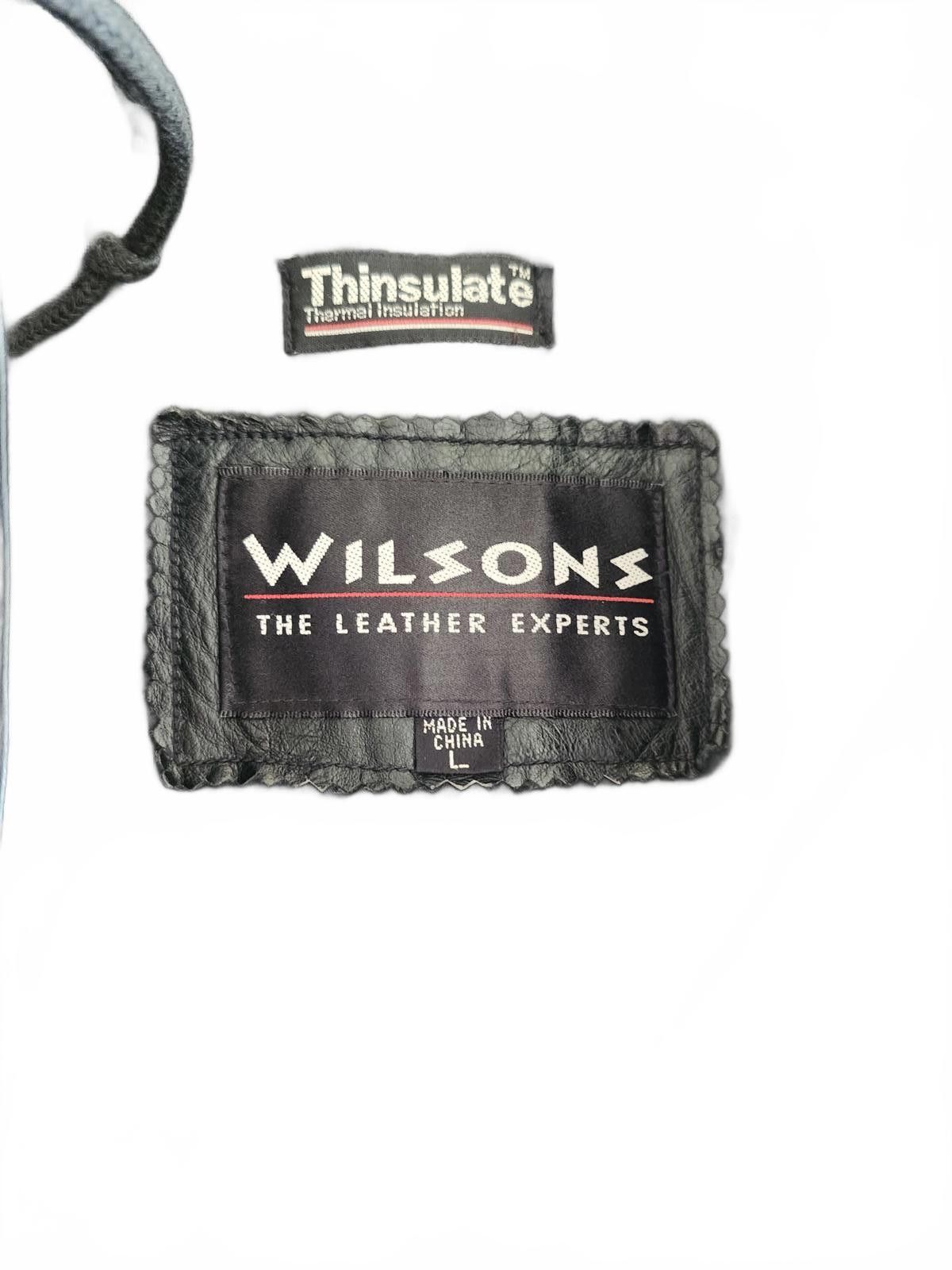 Wilson Wilson Leather Bomber jacket L Size L / US 10 / IT 46 - 2 Thumbnail