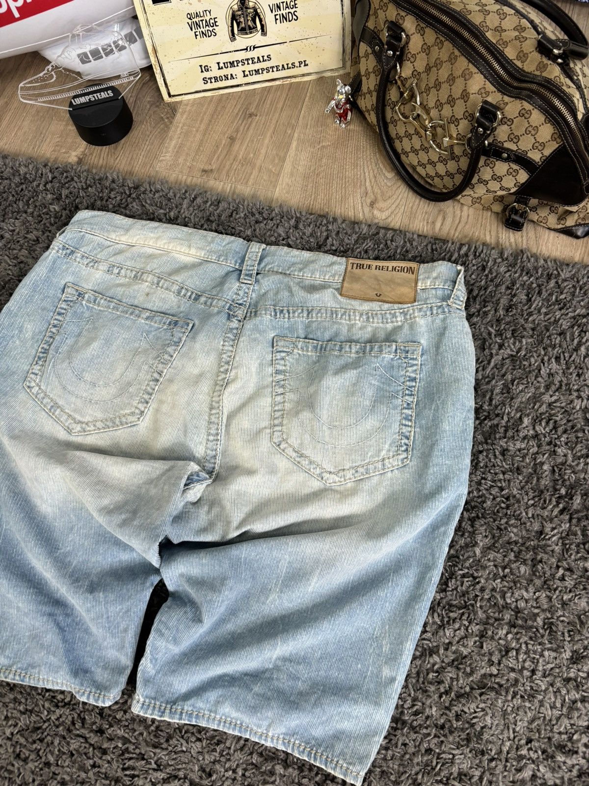 Japanese Brand × True Religion × Vintage Y2K True Religion Shorts Denim Chief Keef Style Rap USA Size US 38 / EU 54 - 2 Thumbnail