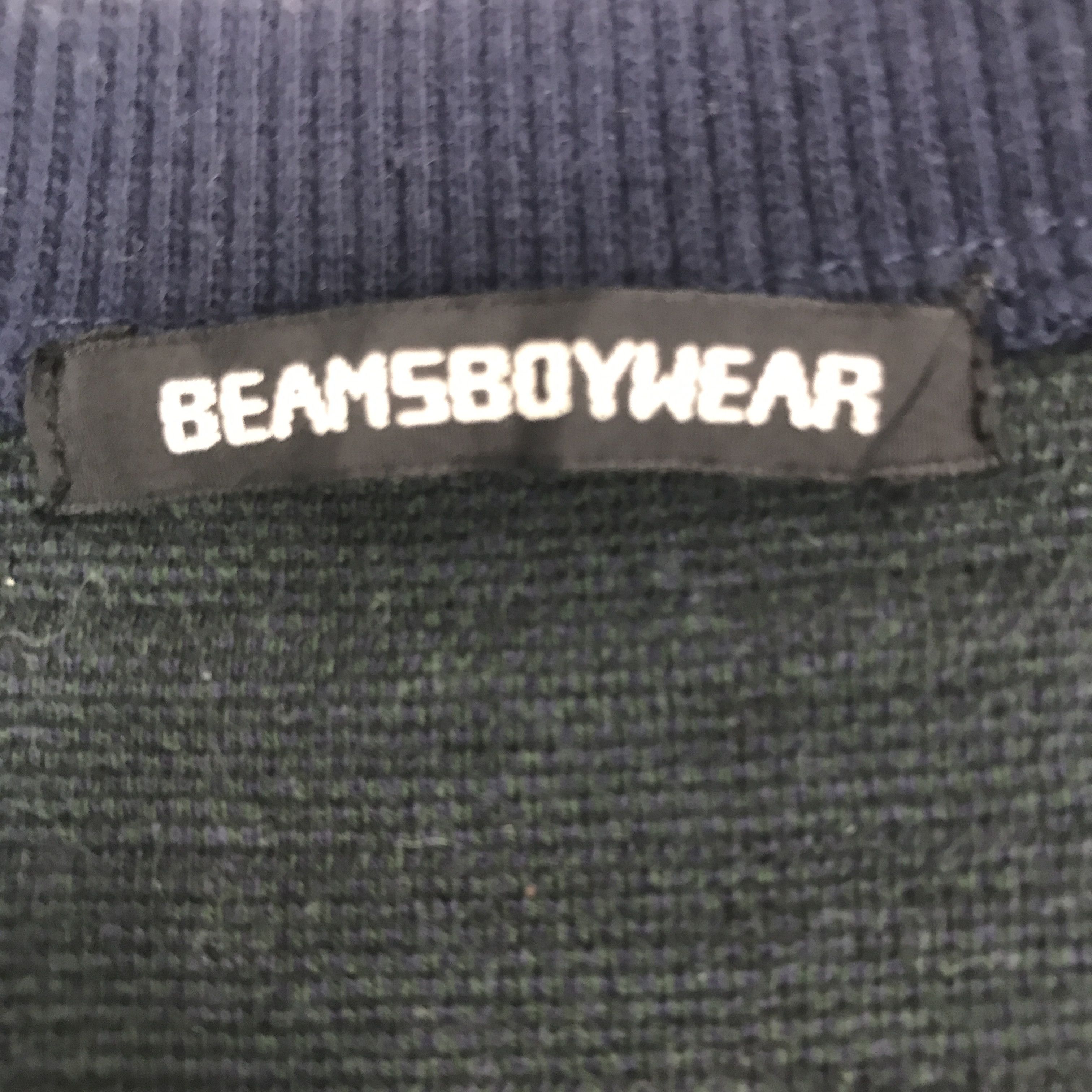 Beams Japan × Vintage Vintage Beams Boy Cardigan Tartan design Jacket Size US S / EU 44-46 / 1 - 9 Thumbnail