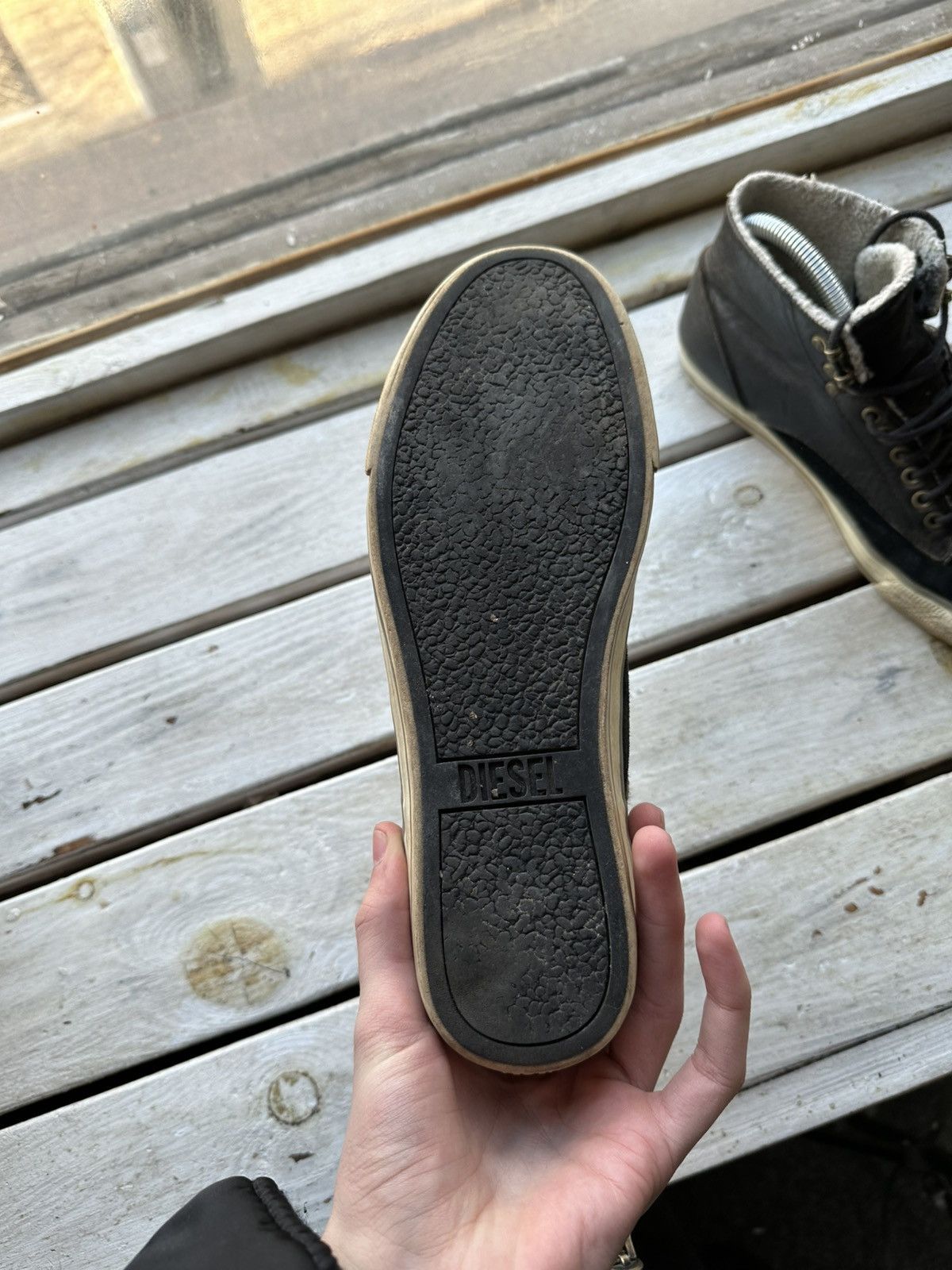 Diesel × If Six Was Nine 🚨DIESEL AVANT GARDE SHOES LEATHER SNEAKERS IFSIXWASNINE Size US 6 / EU 39 - 6 Thumbnail