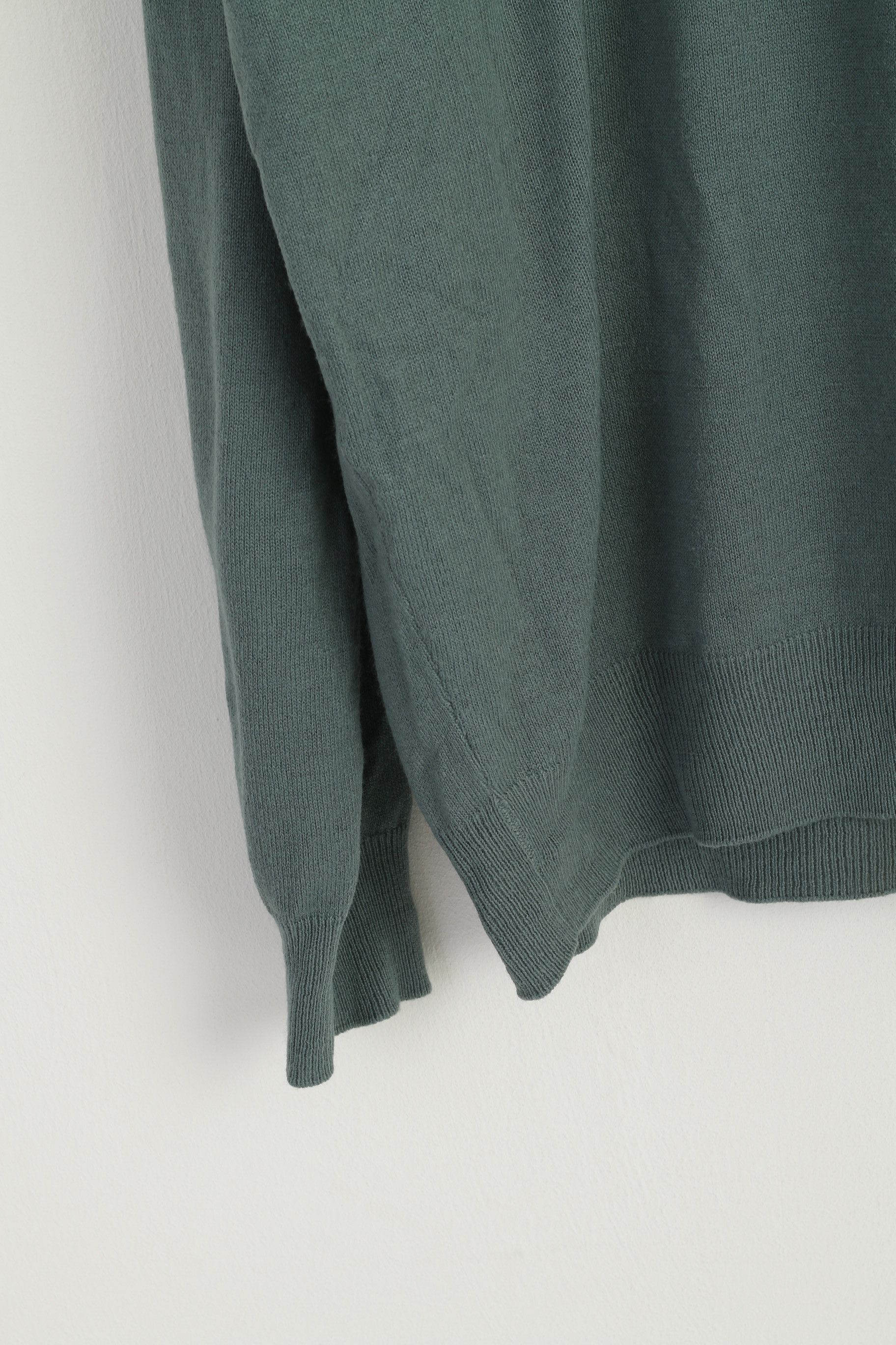 Vintage James Pringle Men XL Jumper Green Acrylic 7794 Size US XL / EU 56 / 4 - 3 Thumbnail