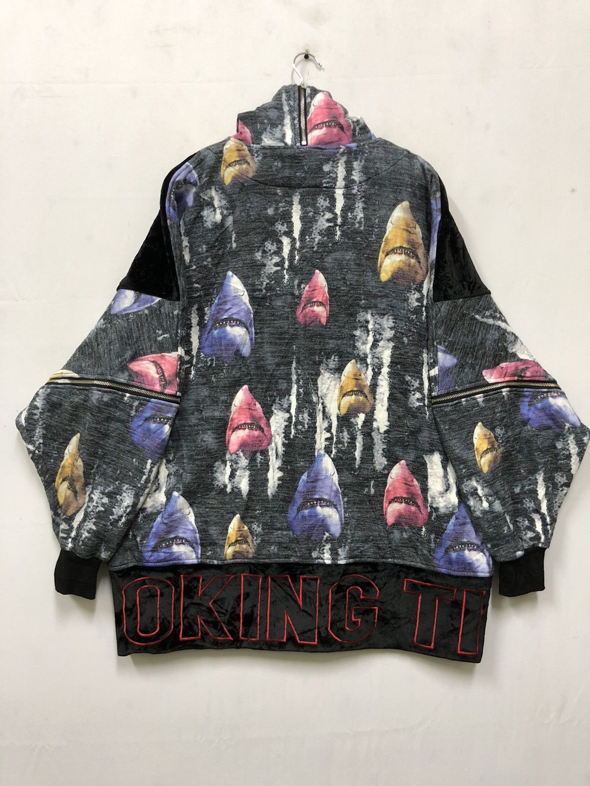 Japanese Brand SMOKING TIME ‘SHARK’ Size US L / EU 52-54 / 3 - 9 Thumbnail