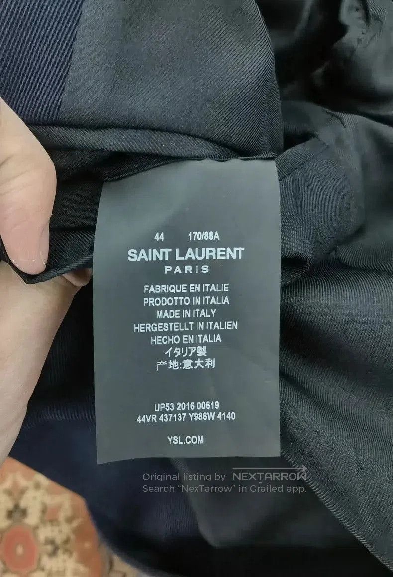 Saint Laurent Paris Saint Laurent 2016FW Embroidered Blazer. Size US S / EU 44-46 / 1 - 5 Thumbnail