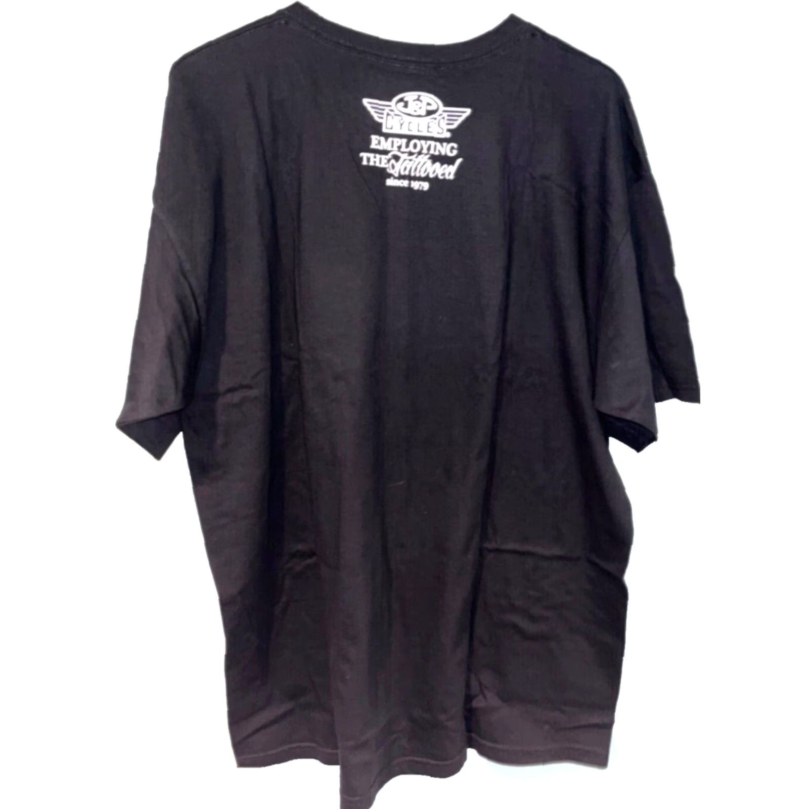 Vintage J&P Cycles Tattooed And Employed Motorcycles Biker T-shirt Size XL Size US XL / EU 56 / 4 - 4 Thumbnail