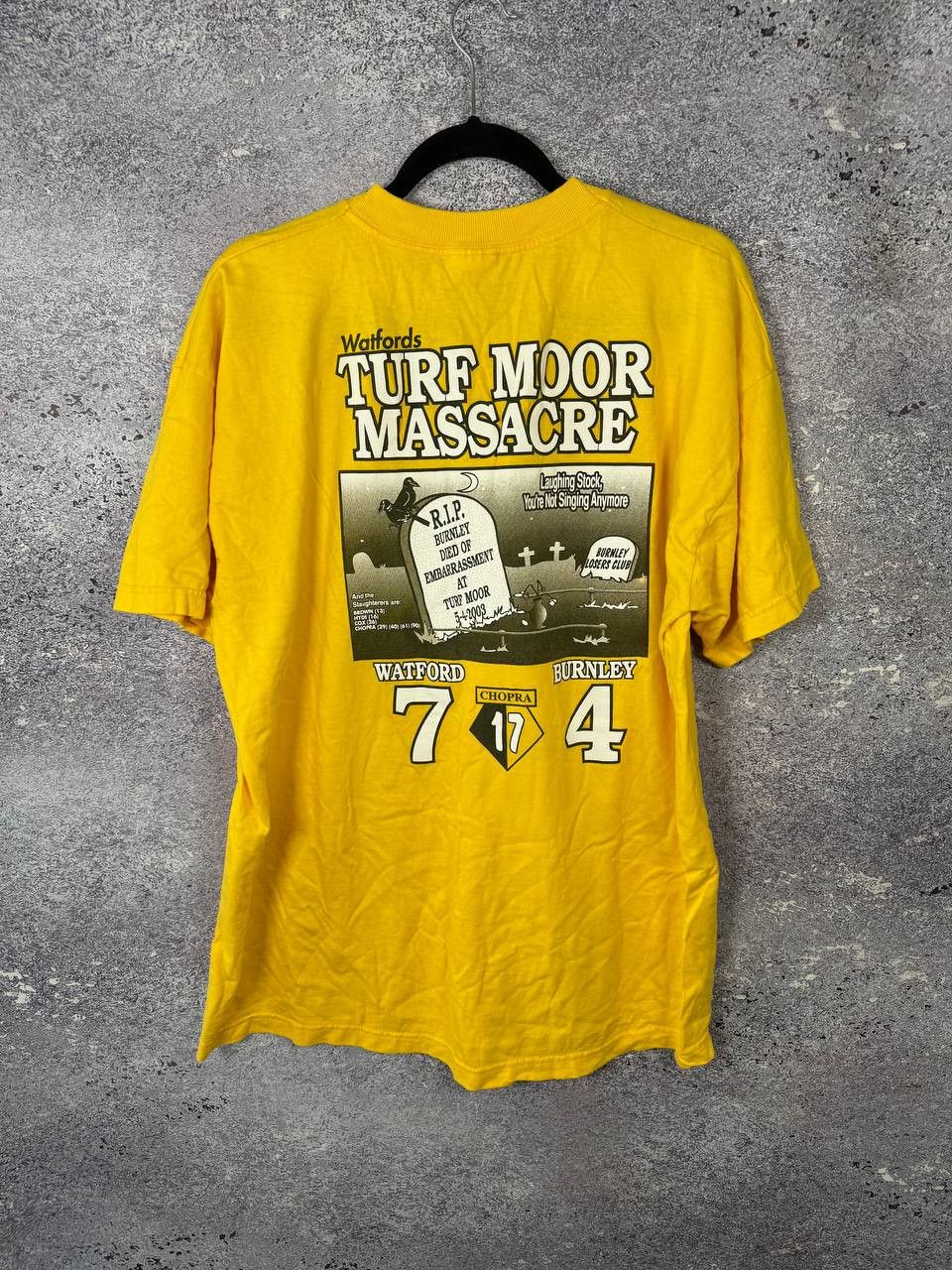 Vintage Vintage Bart Simpson Chopra Parody Watford Tee 2003 Size US XL / EU 56 / 4 - 9 Thumbnail