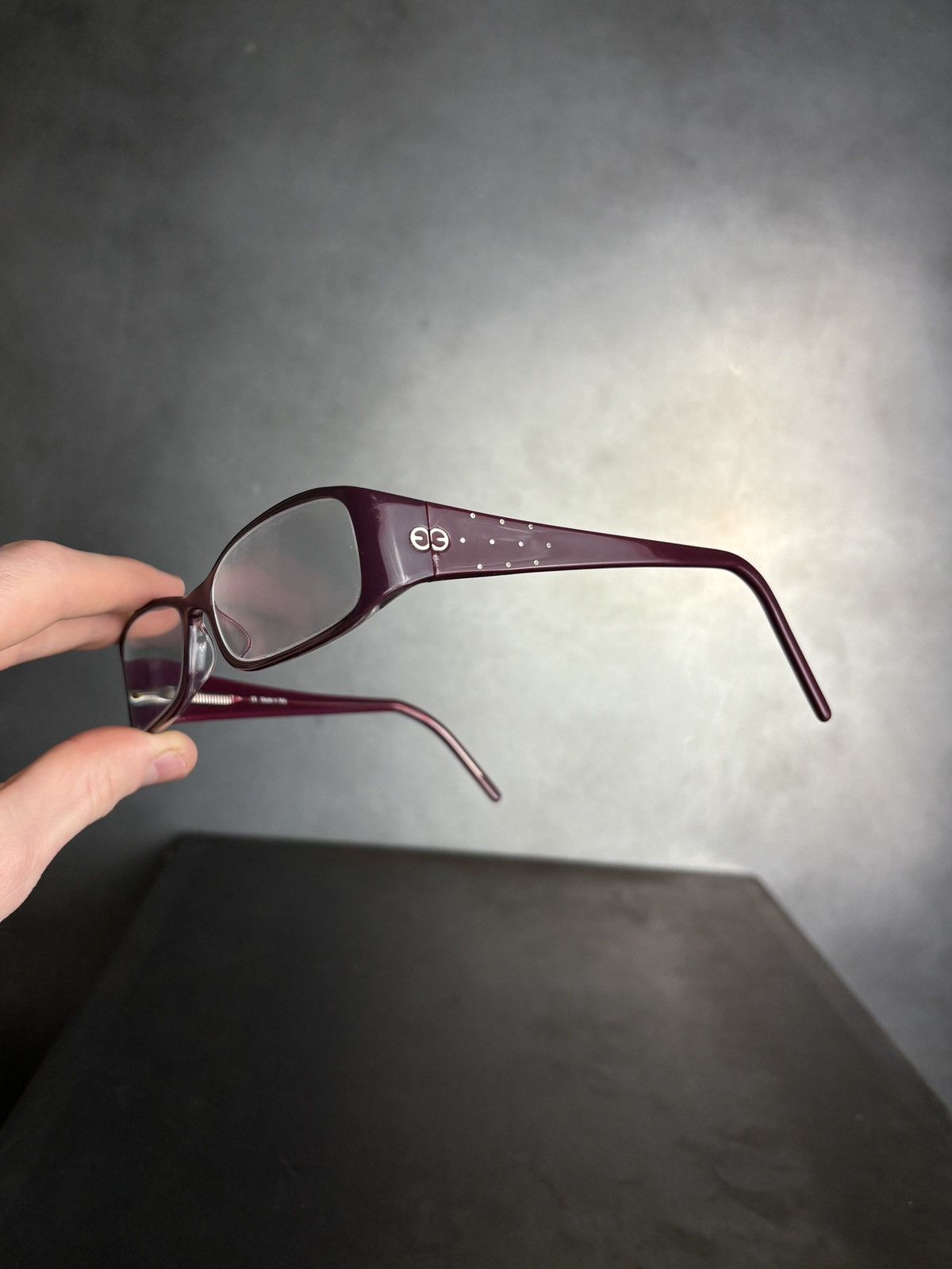 Escada × Vintage Vintage Esacada Glasses 2000s Eyeglasses Frames Strass Y2K Size ONE SIZE - 1 Thumbnail