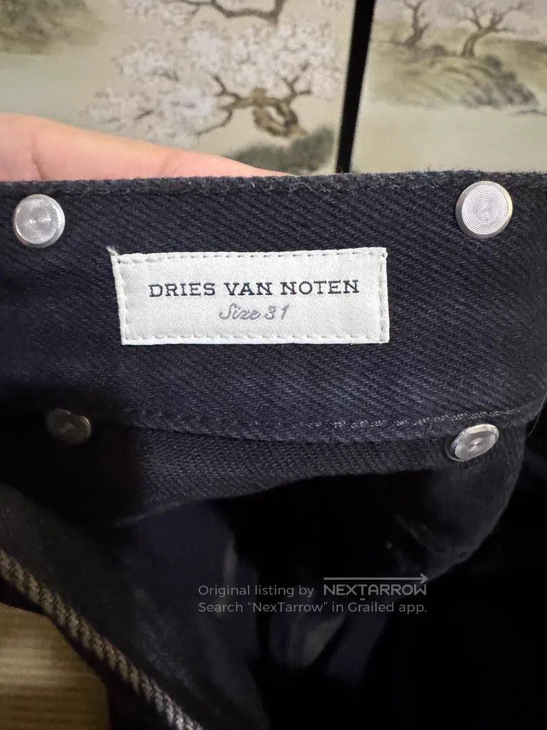 Dries Van Noten Dries Van Noten Straight Pants Size US 31 - 5 Thumbnail
