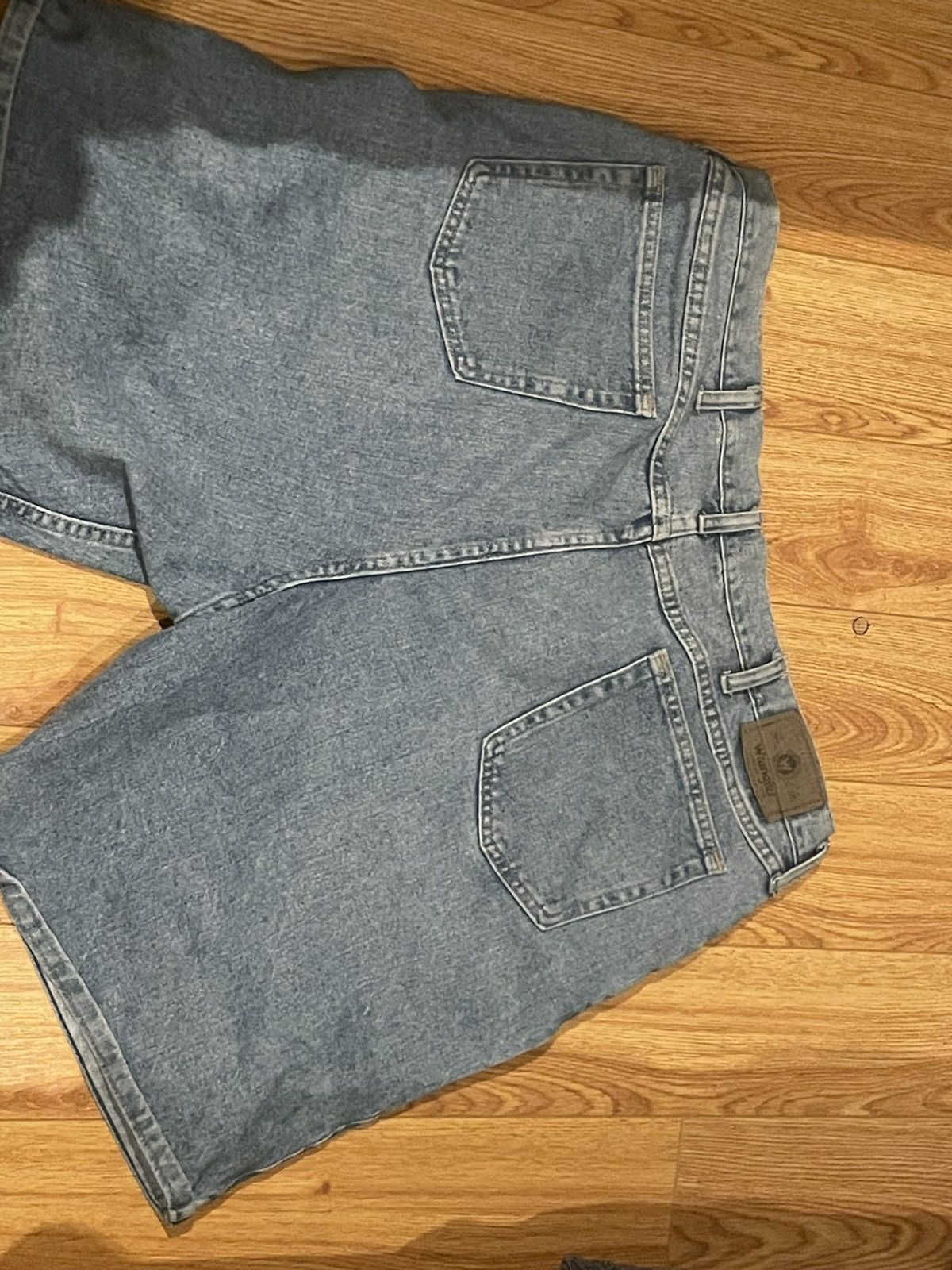 Vintage × Wrangler Wrangler jean shorts size 42/ XXL Size US 42 / EU 58 - 3 Thumbnail