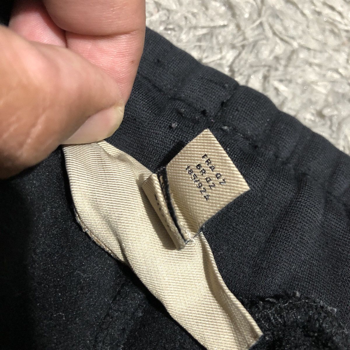 Burberry BURBERRY SWEATPANT BLACK ON BLACK fit 34-36 Size US 34 / EU 50 - 10 Thumbnail
