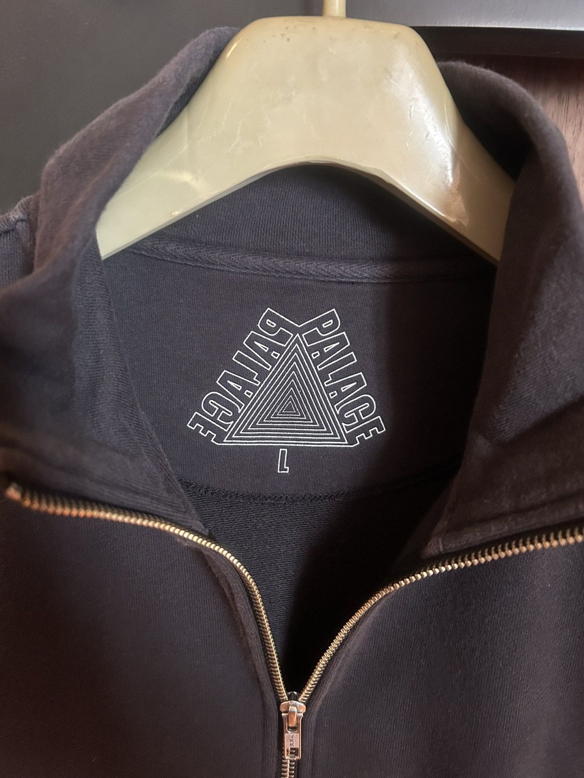 Palace Palace Logo Zip up Sweater size L Size US XL / EU 56 / 4 - 3 Thumbnail