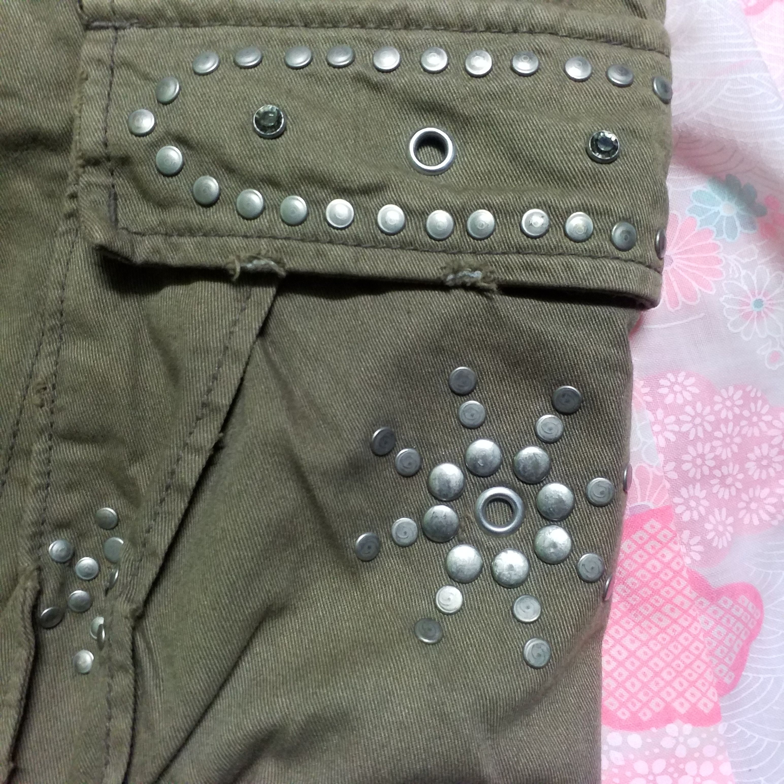 Other ASYMETRIC CARGO PANT BONDAGE PUNK STREETWEAR SIZE M Size 34" / US 12 / IT 48 - 2 Thumbnail