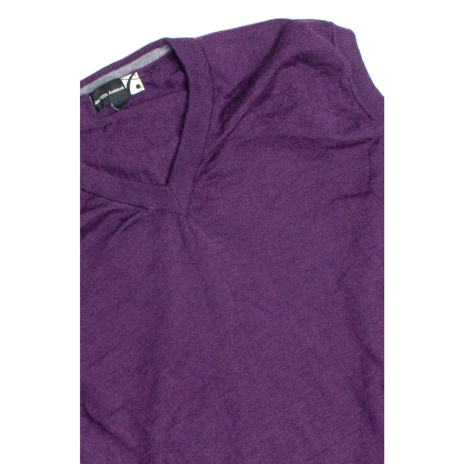 Saks Fifth Avenue VINTAGE Saks Fifth Avenue Vest Purple XXX-Large 1990s Womens Size US XXL / EU 58 / 5 - 2 Thumbnail
