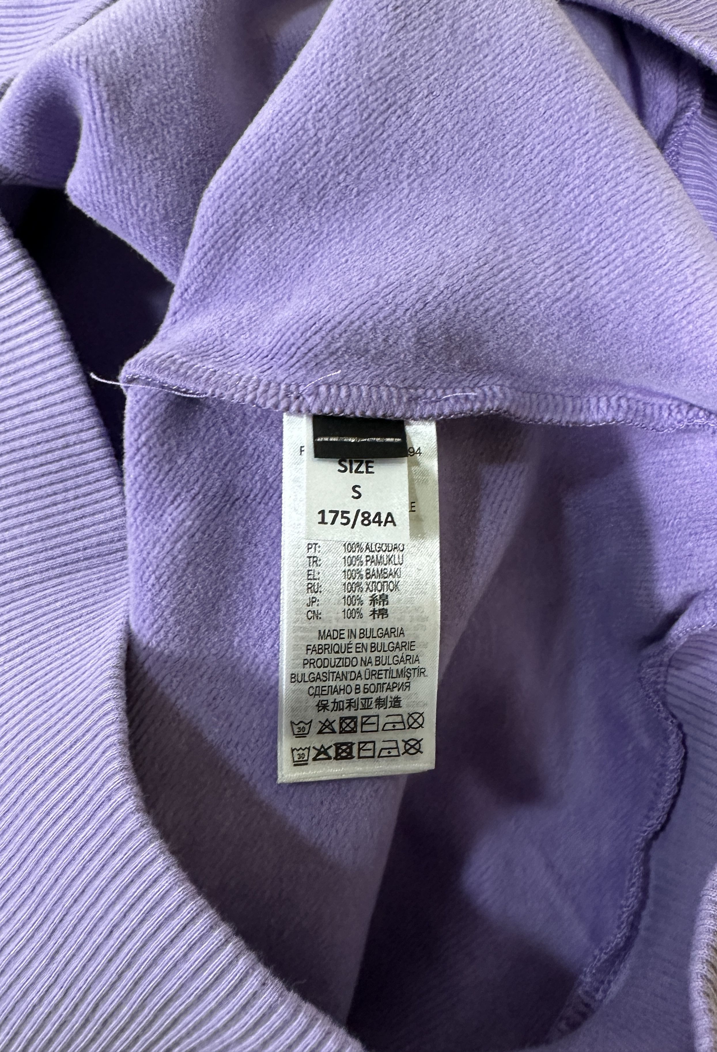 Diesel Purple Sweatshirt logo Size US S / EU 44-46 / 1 - 7 Thumbnail