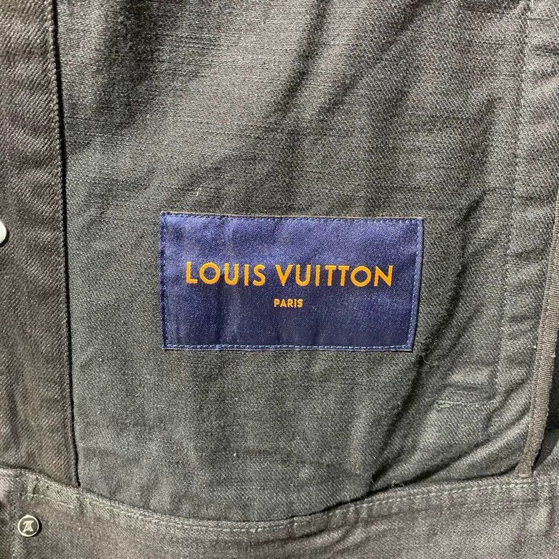 Louis Vuitton Louis Vuitton Black denim jacket 2503-Nextarrow Size US M / EU 48-50 / 2 - 2 Thumbnail
