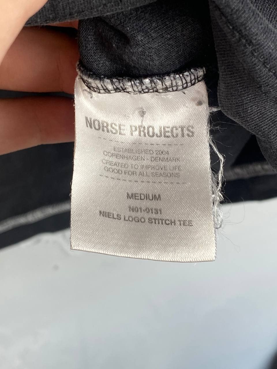 Norse Projects × Vintage Norse Projects Big Logo Faded T Shirt Size US M / EU 48-50 / 2 - 7 Thumbnail