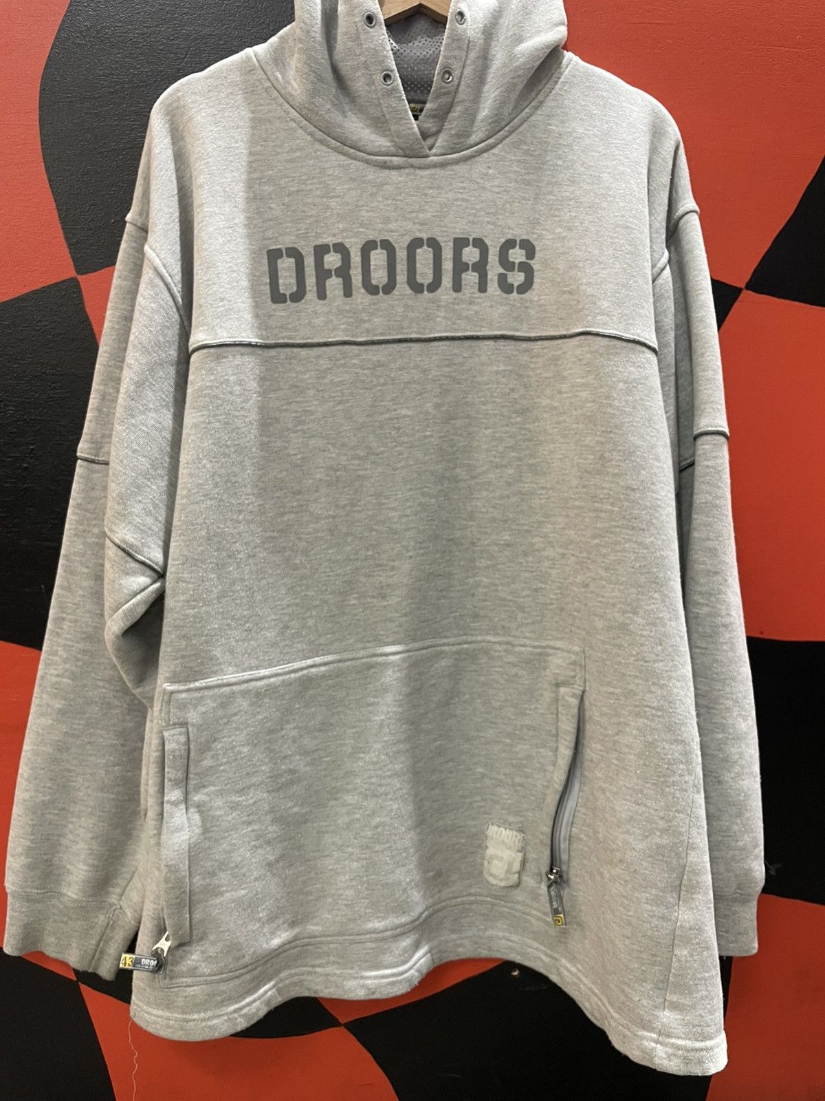 Droors skate hoodie vintage