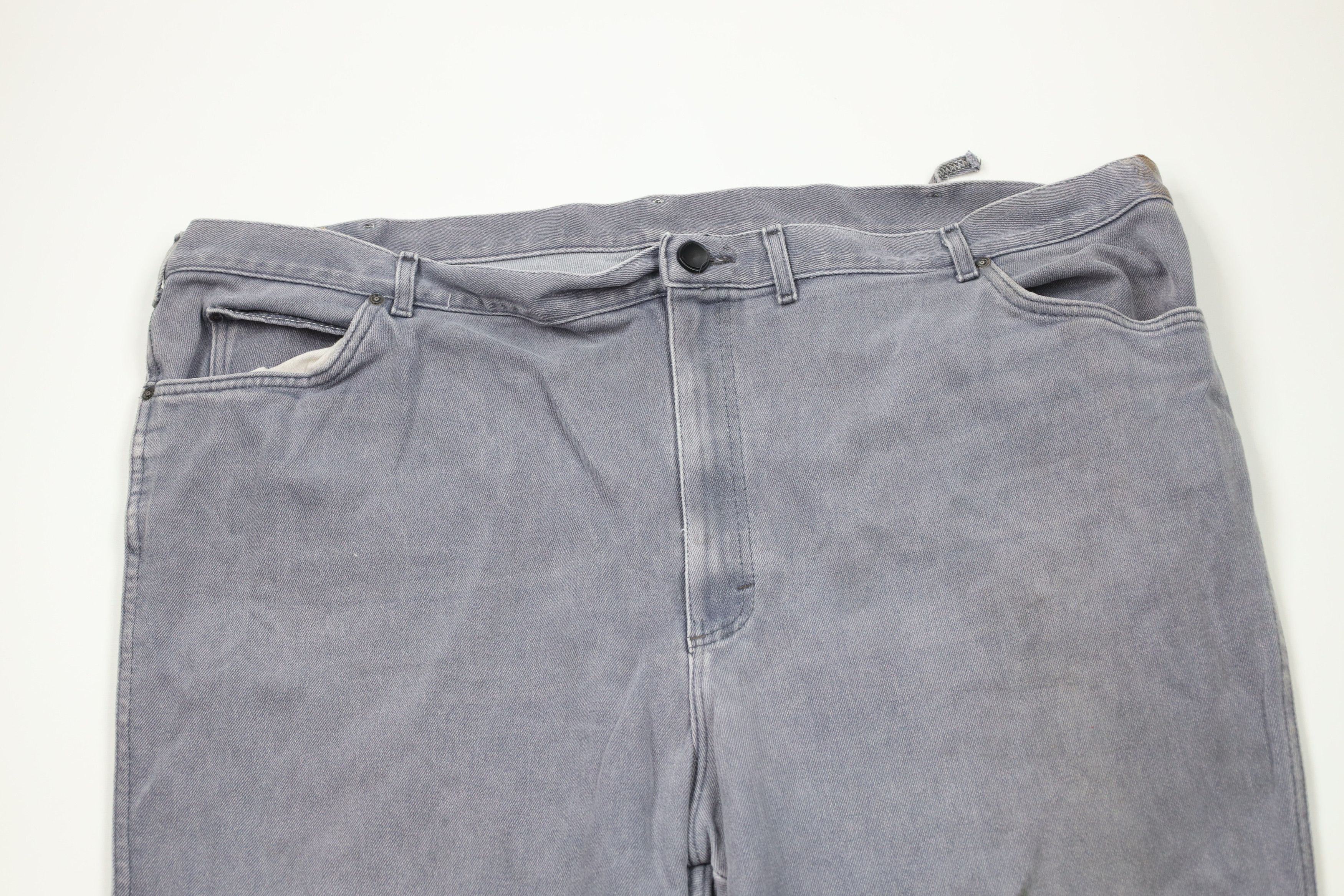 Lee × Vintage Vintage 90s Lee Flared Wide Leg Denim Jeans Blue USA Size US 44 / EU 60 - 2 Thumbnail