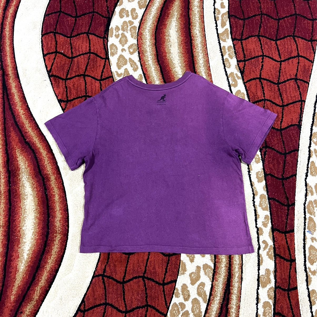 Kangol Vintage Thrashed Faded Kangol Embroidered T Shirt Size US XL / EU 56 / 4 - 3 Thumbnail