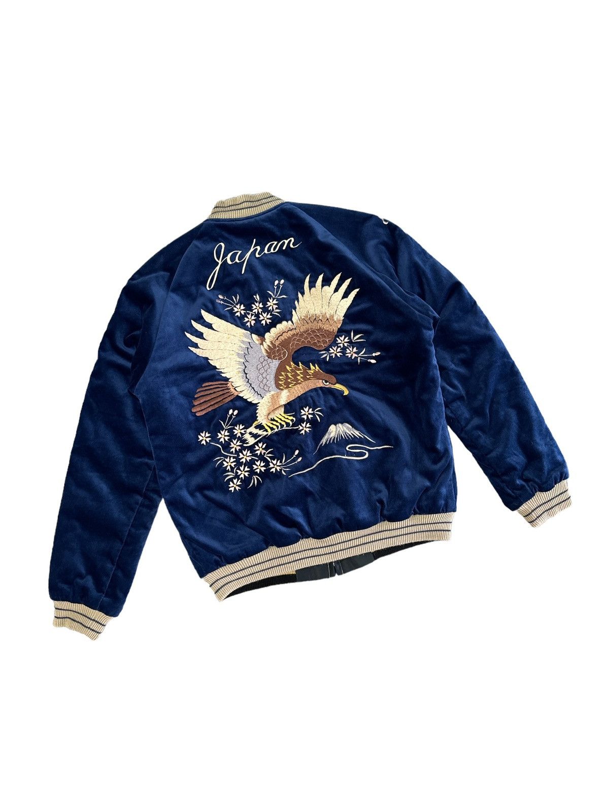 Toyo Enterprises VINTAGE 1960s TOYO VELVET SUKAJAN REVERSIBLE JACKET Size US S / EU 44-46 / 1 - 3 Thumbnail
