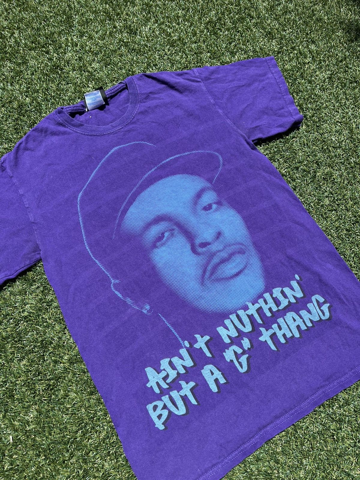 Vintage VTG 00’s Dr. Dre Mens Death Row Purple Tee Size US S / EU 44-46 / 1 - 4 Thumbnail