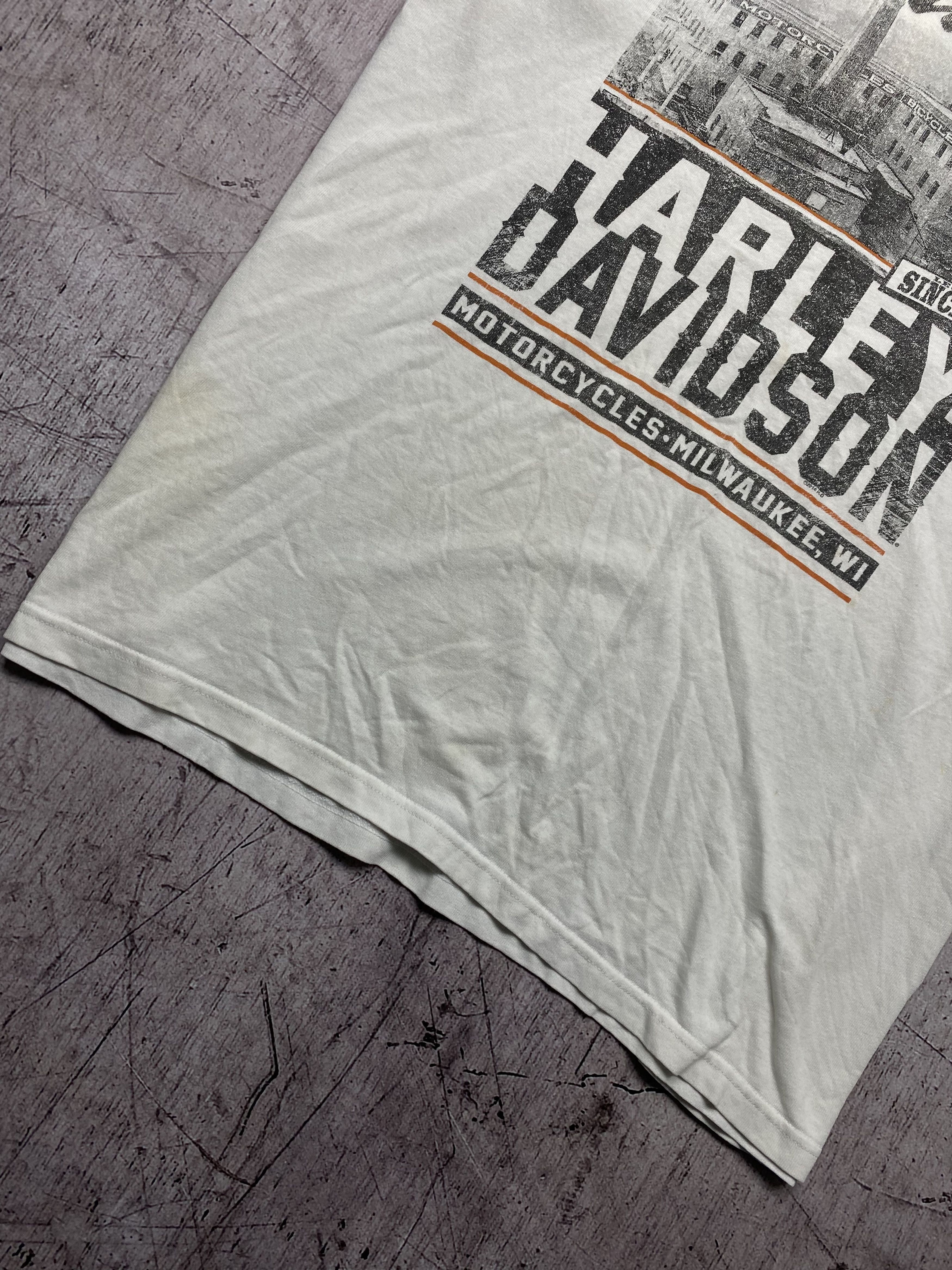 Harley Davidson × Vintage Harley Davidson Vintage t-shirt tee Size US XL / EU 56 / 4 - 4 Thumbnail