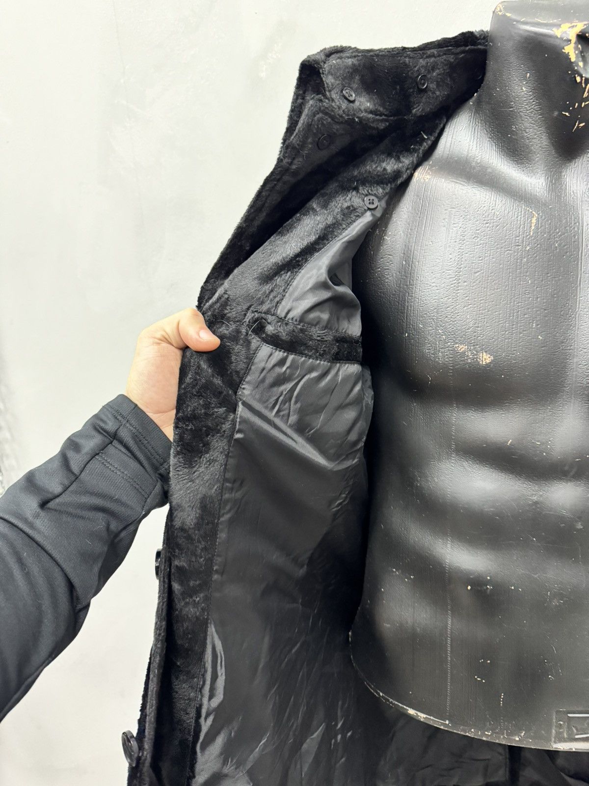 semanticdesign Rare with Japan Semantidesign fur light coat jacket fashion Size US M / EU 48-50 / 2 - 12 Thumbnail