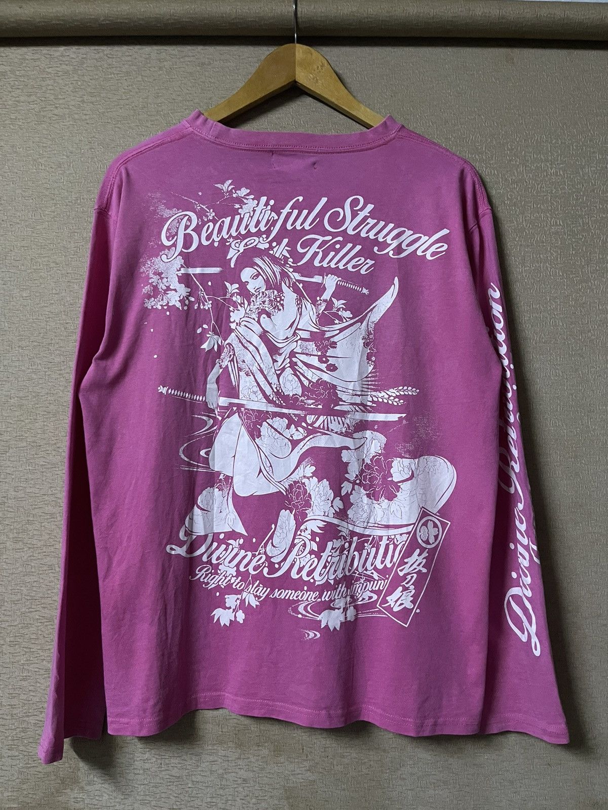 Hysteric Glamour DIVINE RETRIBUTION Beautiful Struggle Killer Girl Japanese Size US XL / EU 56 / 4 - 1 Thumbnail