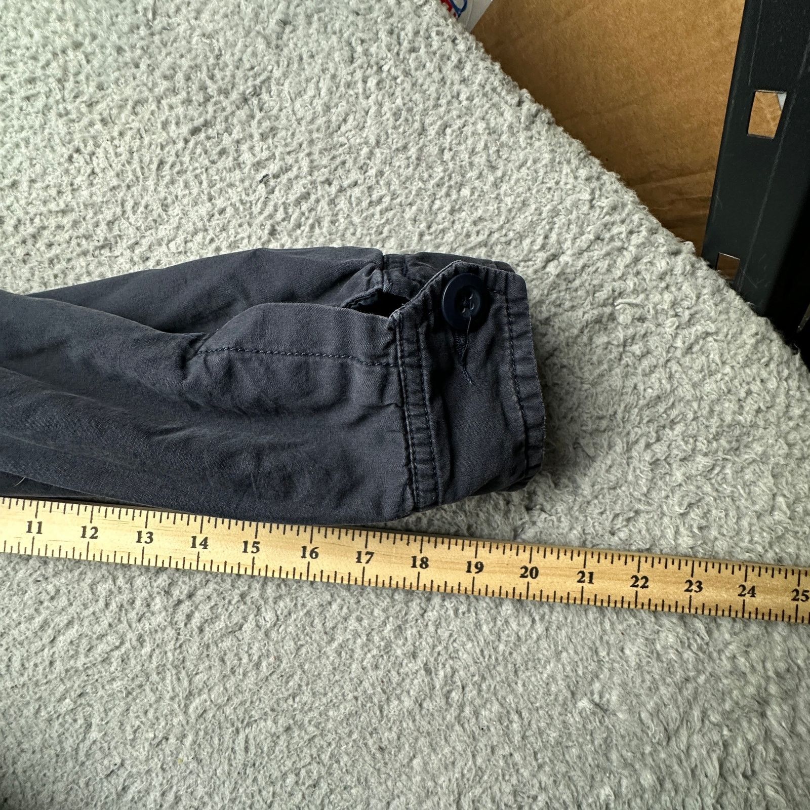American Eagle Outfitters American Eagle Utility Insulated Work Jacket Small Navy Blue Size US S / EU 44-46 / 1 - 5 Thumbnail