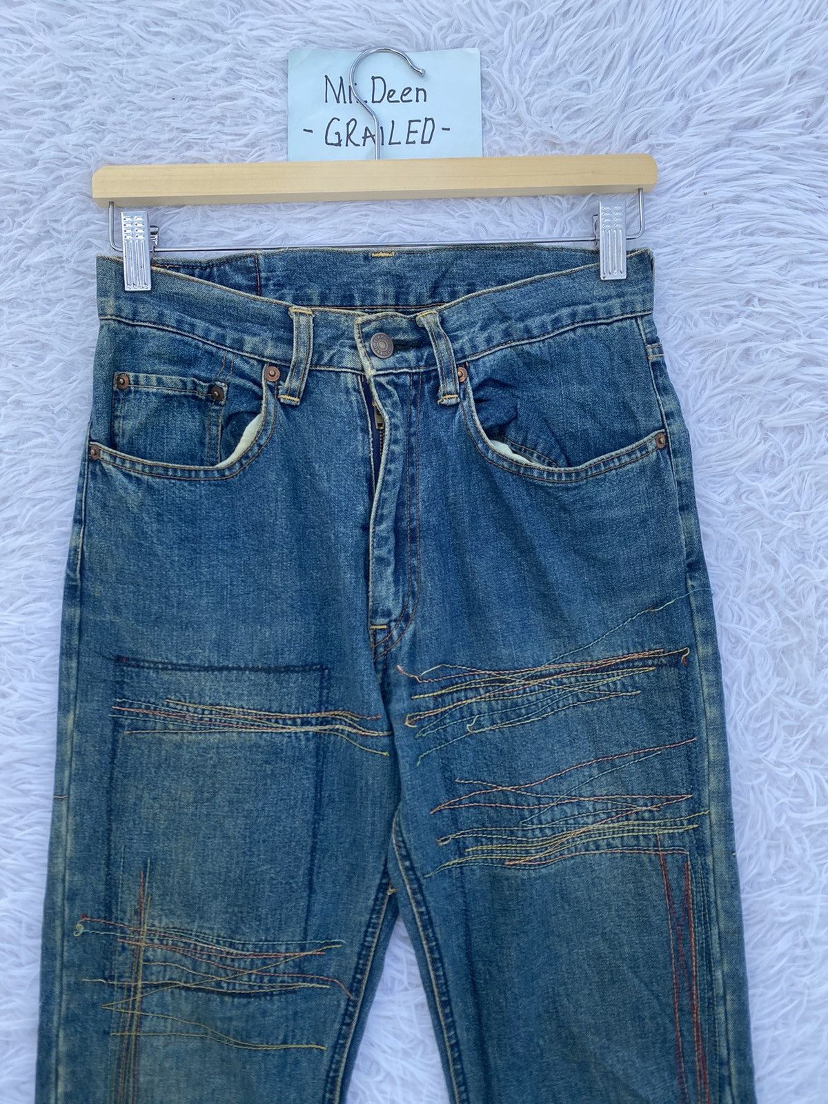 Hysteric Glamour Rare Vintage Hysteric Glamour Nice Design Kinky Jeans Size 27" / US 4 / IT 40 - 7 Thumbnail