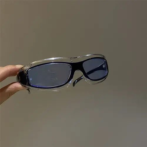 VIBE High quality retro punk futuristic tech sunglasses Size ONE SIZE - 4 Thumbnail