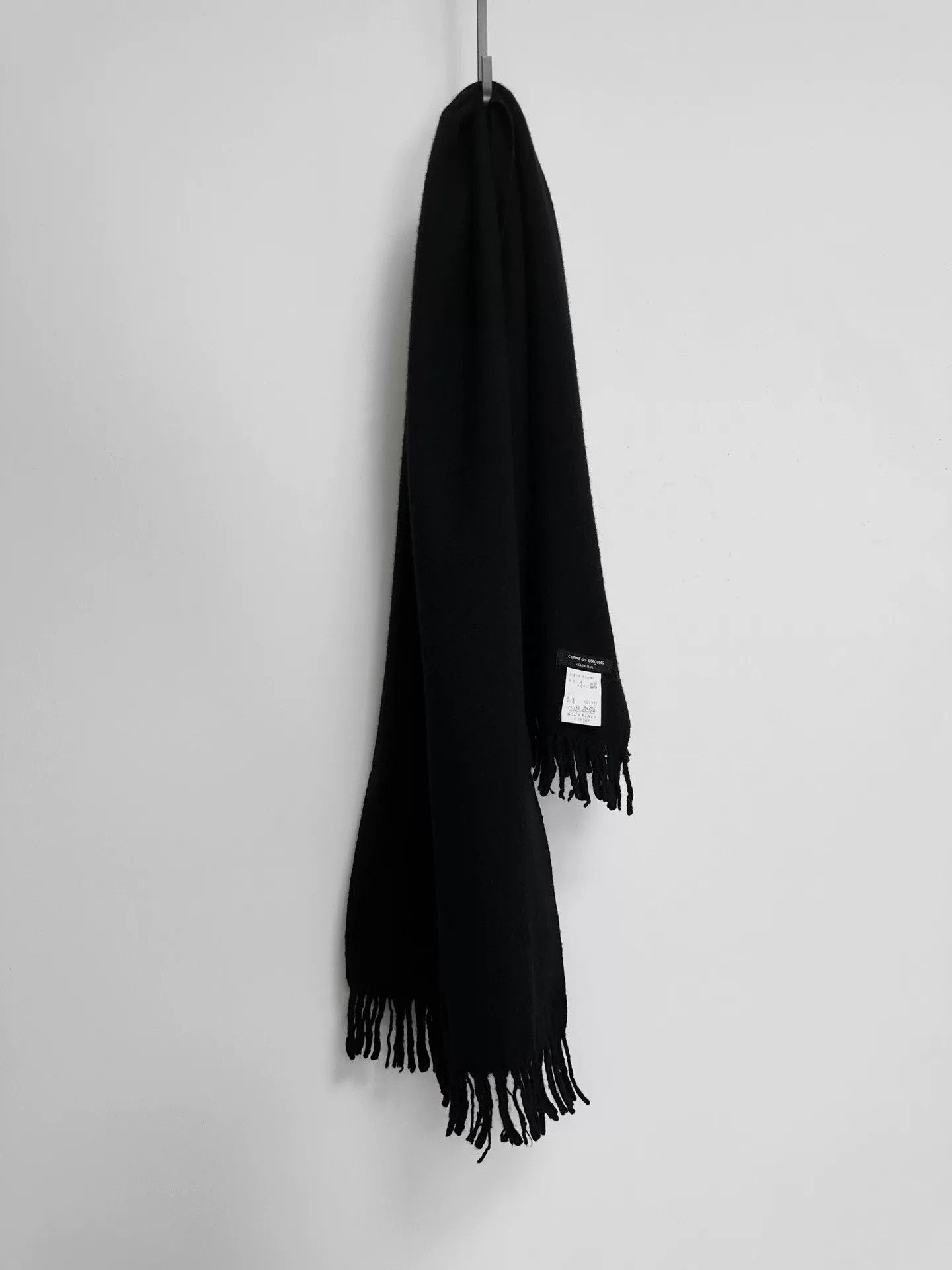 Comme des Garcons comme des garcons black wool scarf Size ONE SIZE - 1 Thumbnail
