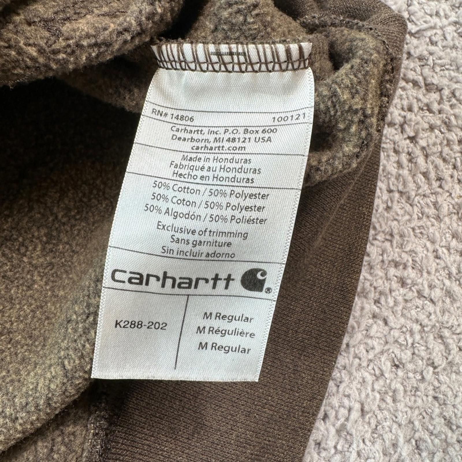 Carhartt Carhartt K288-202 M Regular Original Fit Hoodie Sweatshirt Size US M / EU 48-50 / 2 - 4 Thumbnail