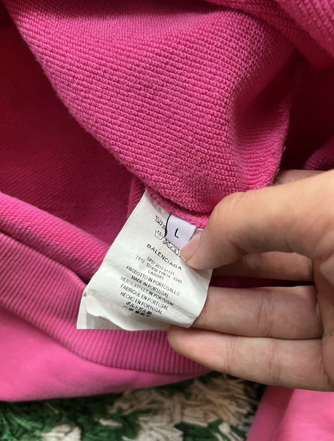 Balenciaga Balenciaga New York Pink Hoodie Size US L / EU 52-54 / 3 - 16 Thumbnail