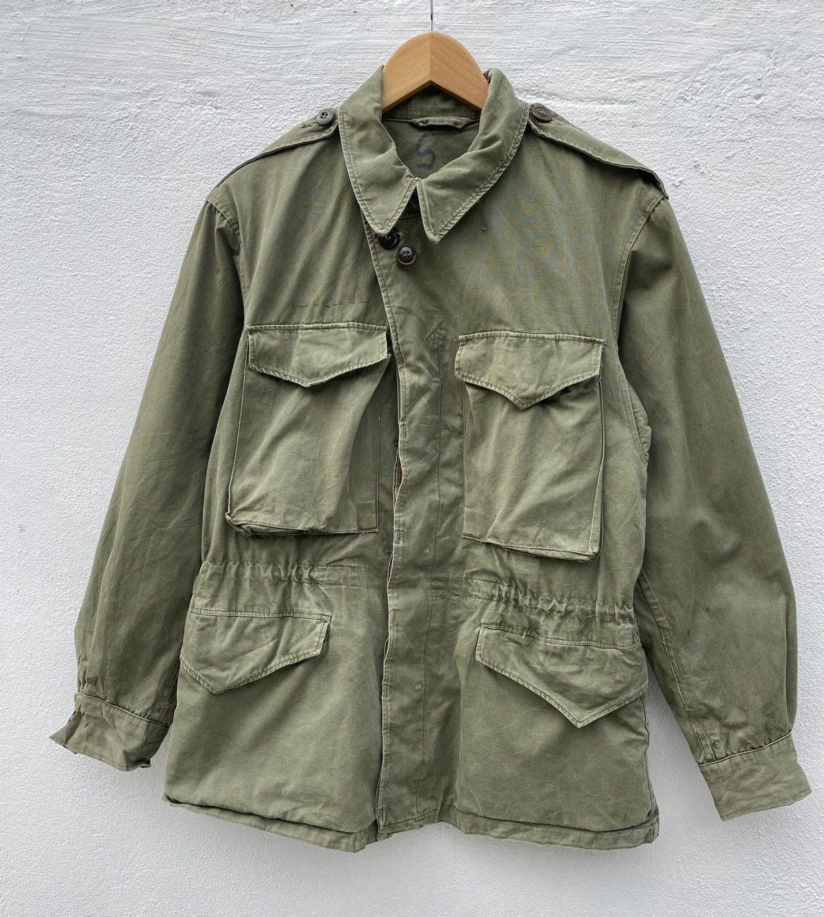 Buzz Rickson's Vintage 1951 US Military Field M51 Olive Green Jacket Size US S / EU 44-46 / 1 - 1 Thumbnail