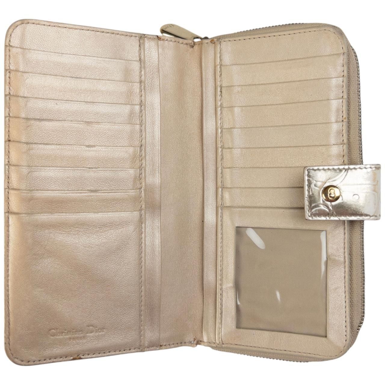 Dior Vintage Dior Embossed Monogram Purse Size ONE SIZE - 4 Thumbnail