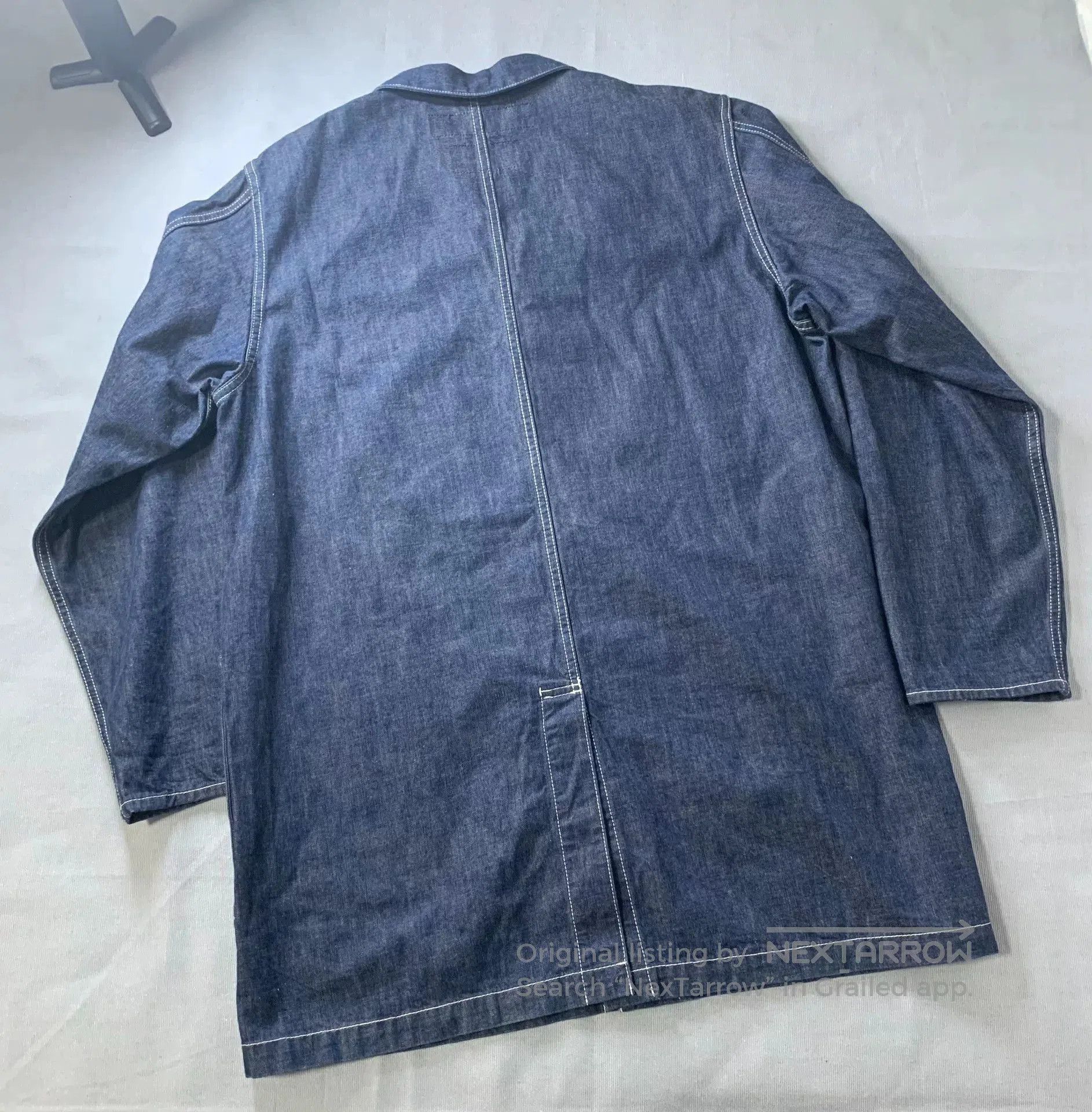 Neighborhood NEIGHBORHOOD Long Denim Jacket JKM02. Size US L / EU 52-54 / 3 - 2 Thumbnail