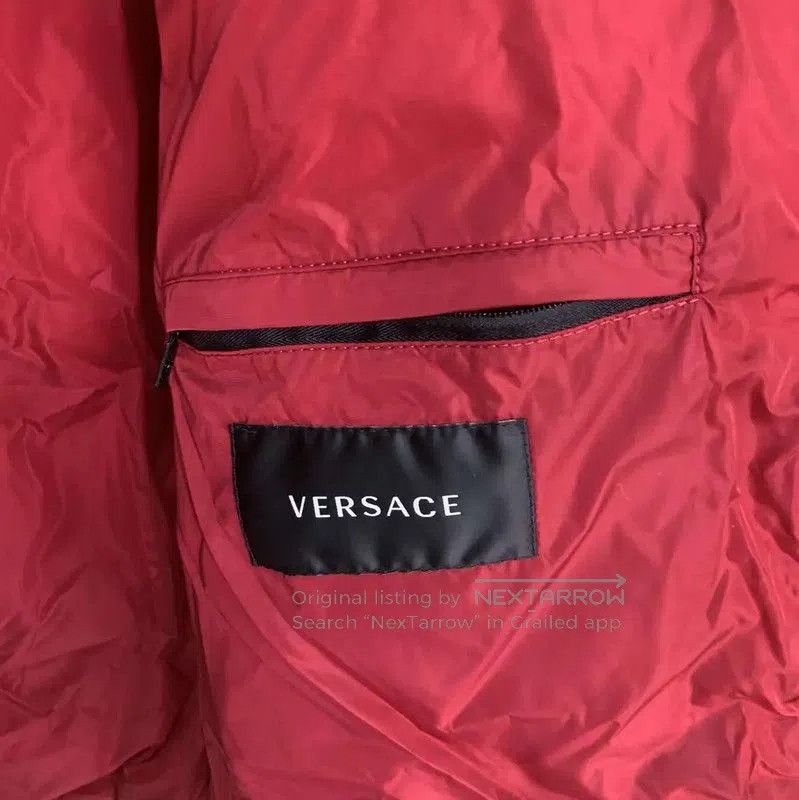 Versace Versace Red Puffer Jacket for Men . Size US XXL / EU 58 / 5 - 4 Thumbnail