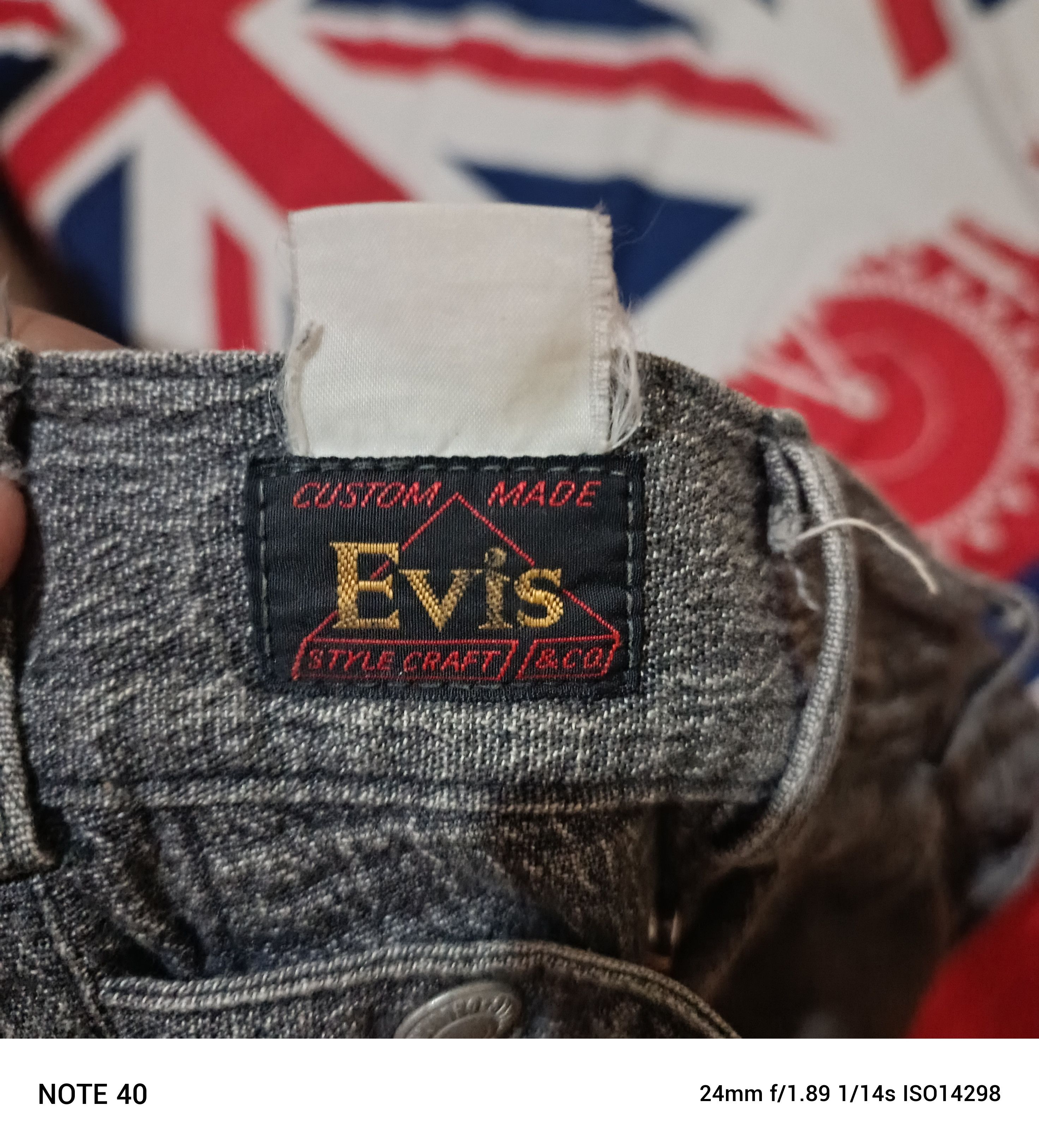 Evisu × Japanese Brand × Vintage 😈VINTAGE😈EVIS before EVISU buckle baggy denim Size US 29 - 8 Thumbnail