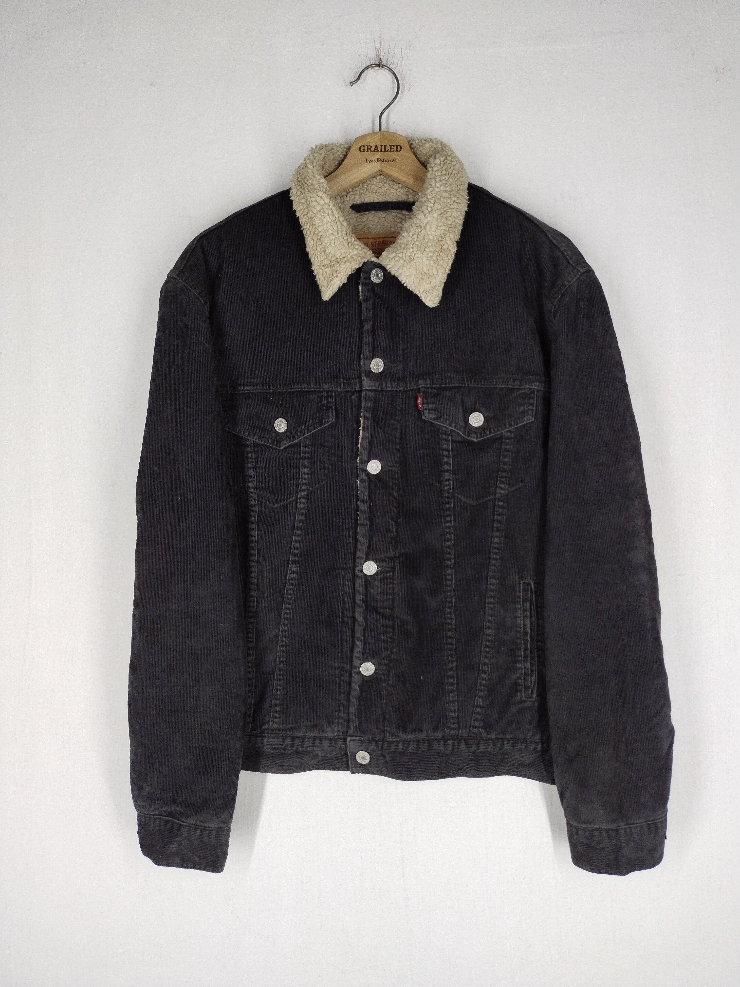 If Six Was Nine × Levi's × Levi's Vintage Clothing Vtg Levi's Sherpa Jacket Size US M / EU 48-50 / 2 - 4 Thumbnail