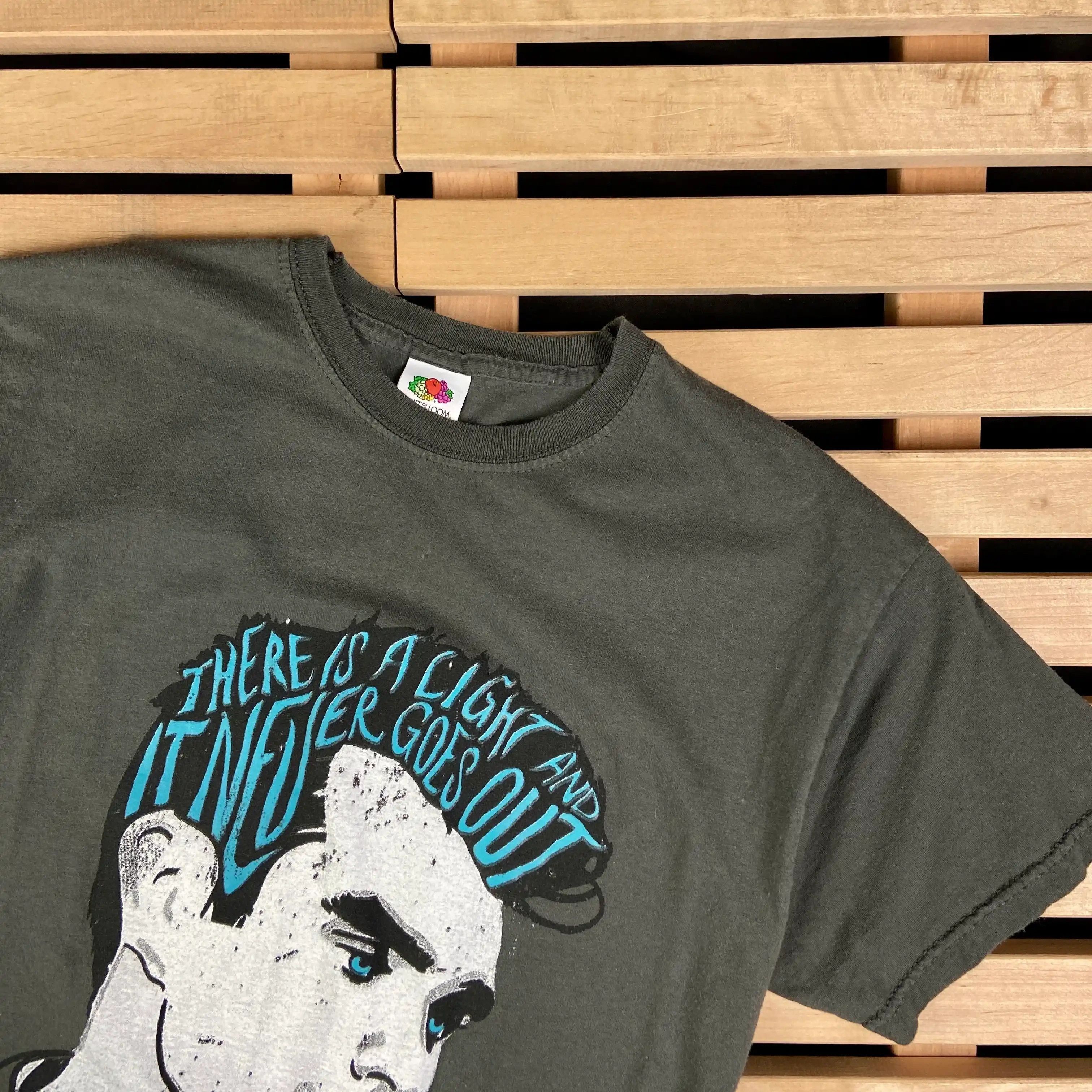Band Tees × Vintage Mens Vintage T Shirt Morrissey 2015 Live Tour Size M Size US M / EU 48-50 / 2 - 2 Thumbnail